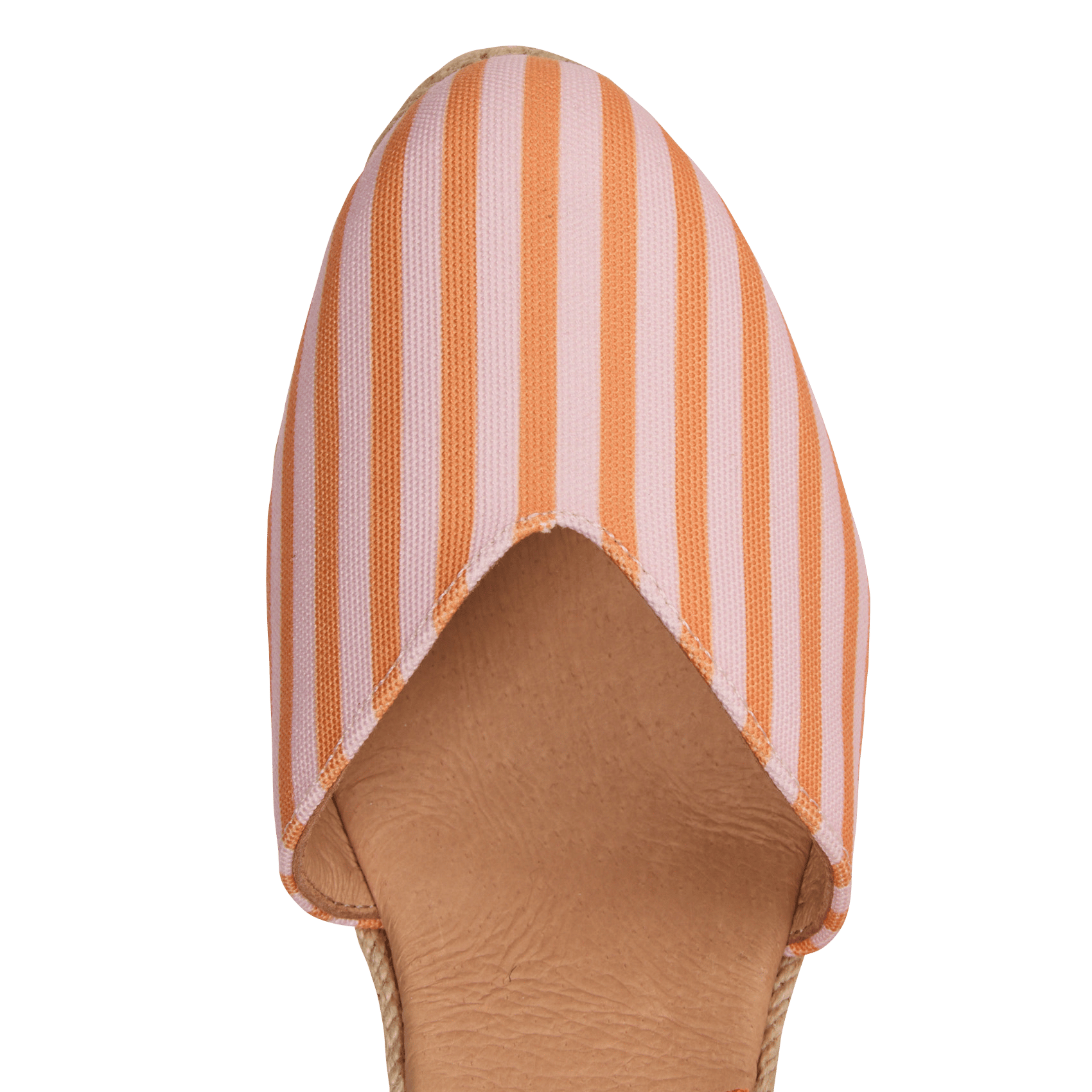 Espadrilles en coton MAISON 123 Orange
