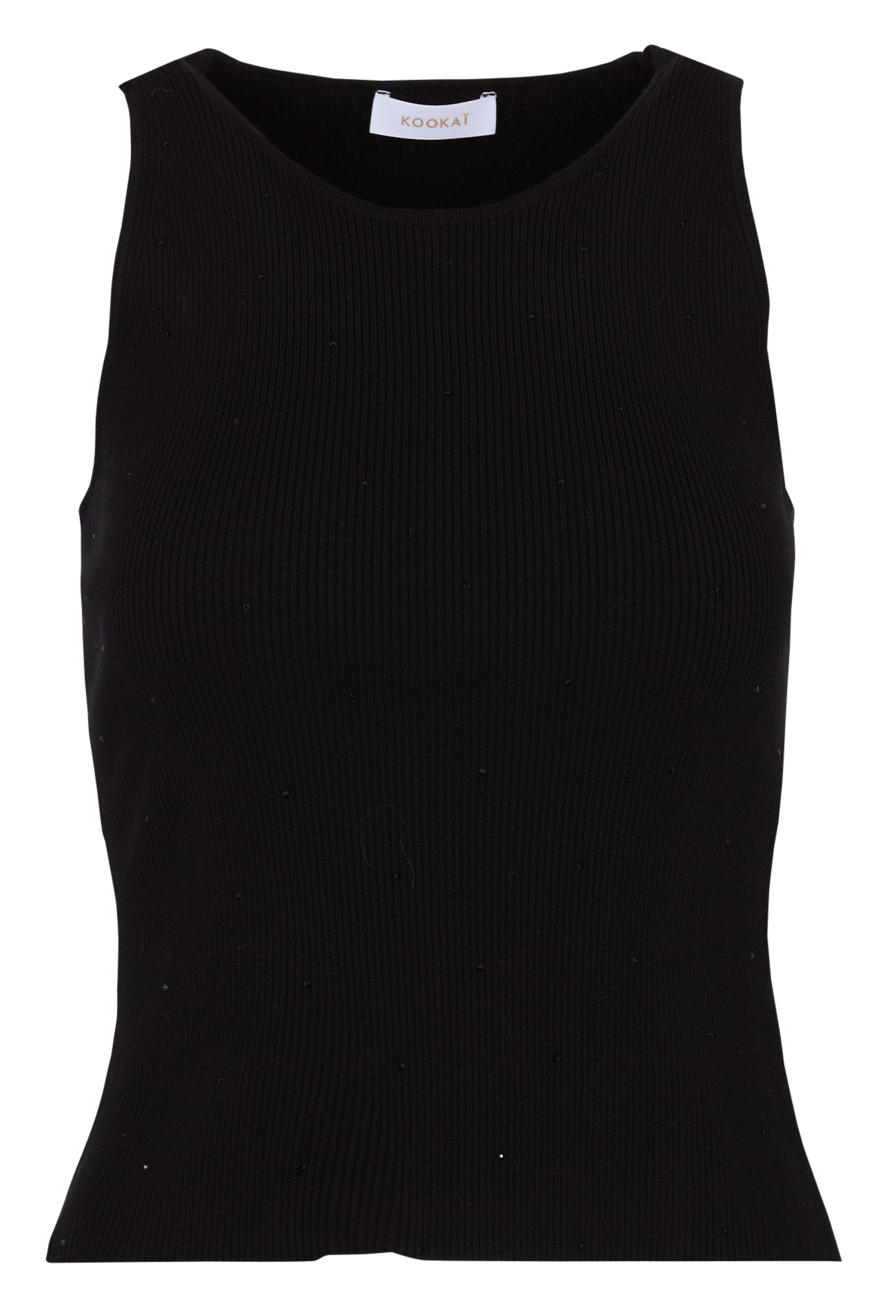 Tanktop mit Rundhalsausschnitt und Strasssteinen KOOKAI