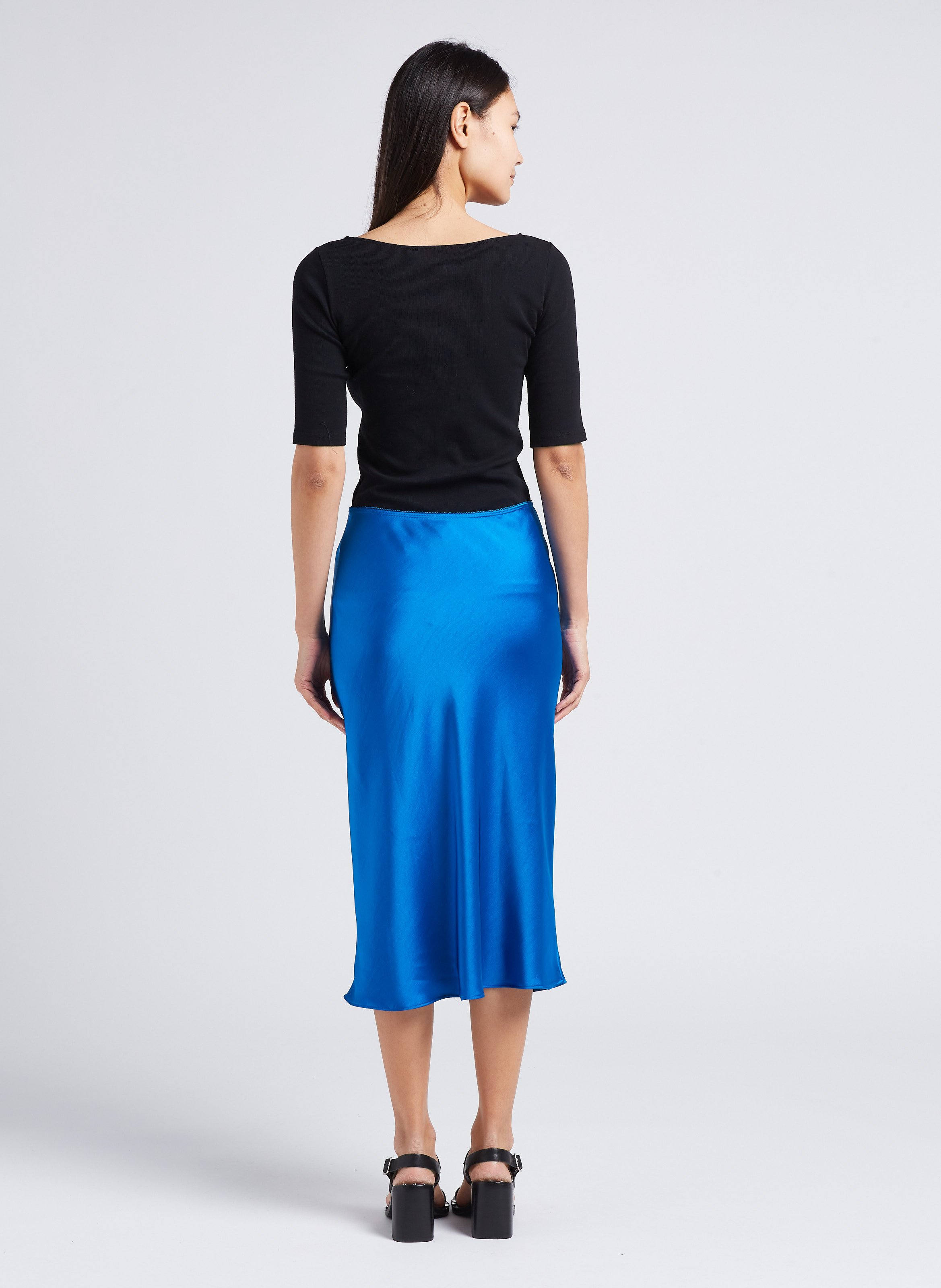 Flowing A-line skirt SAMSOE SAMSOE Green