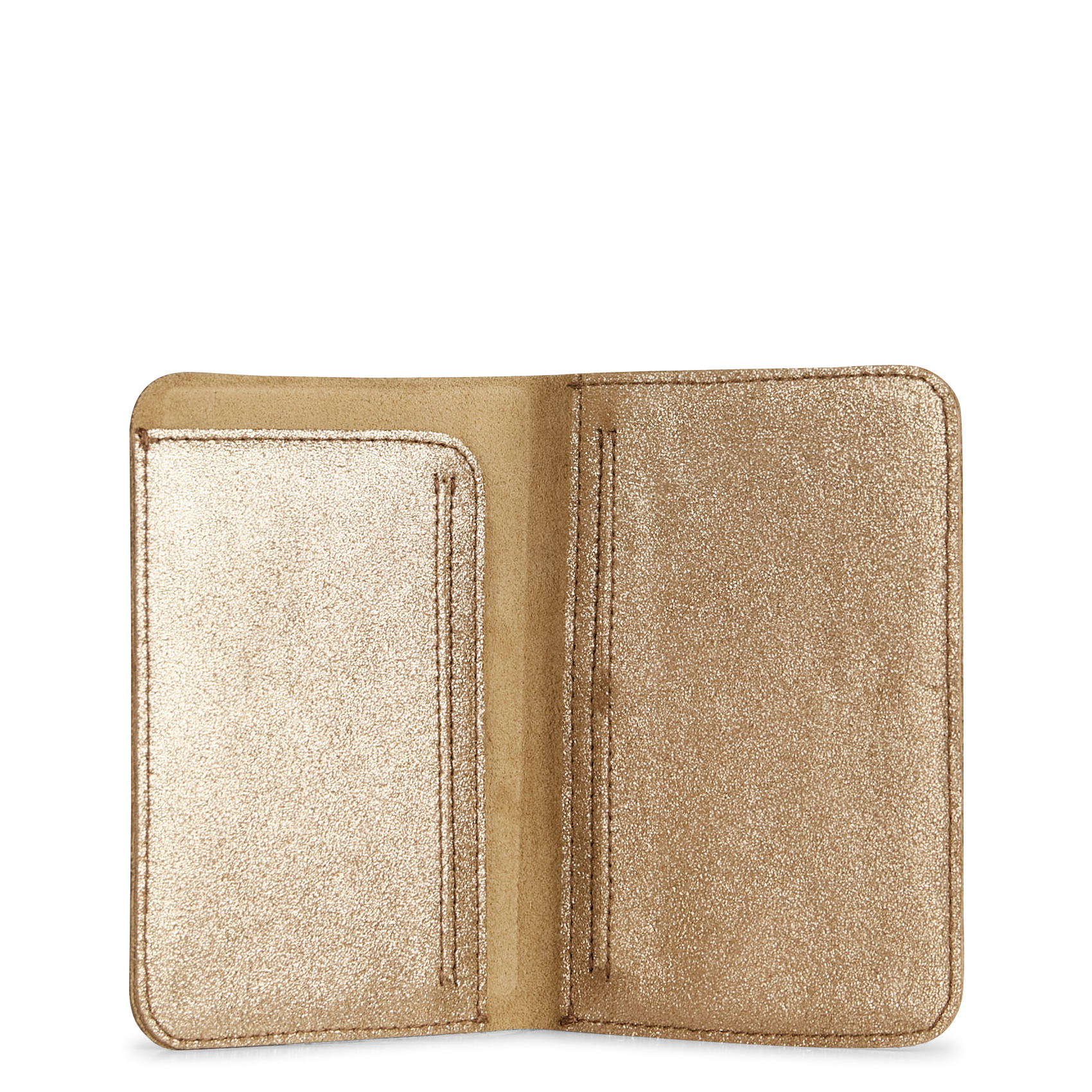 Etui van papier en glanzend leer MILA LOUISE Groen