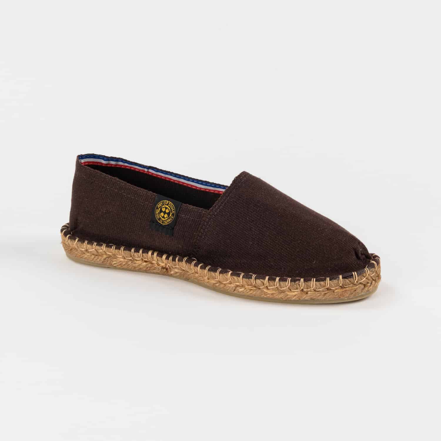 Striped espadrilles ART OF SOULE Brown
