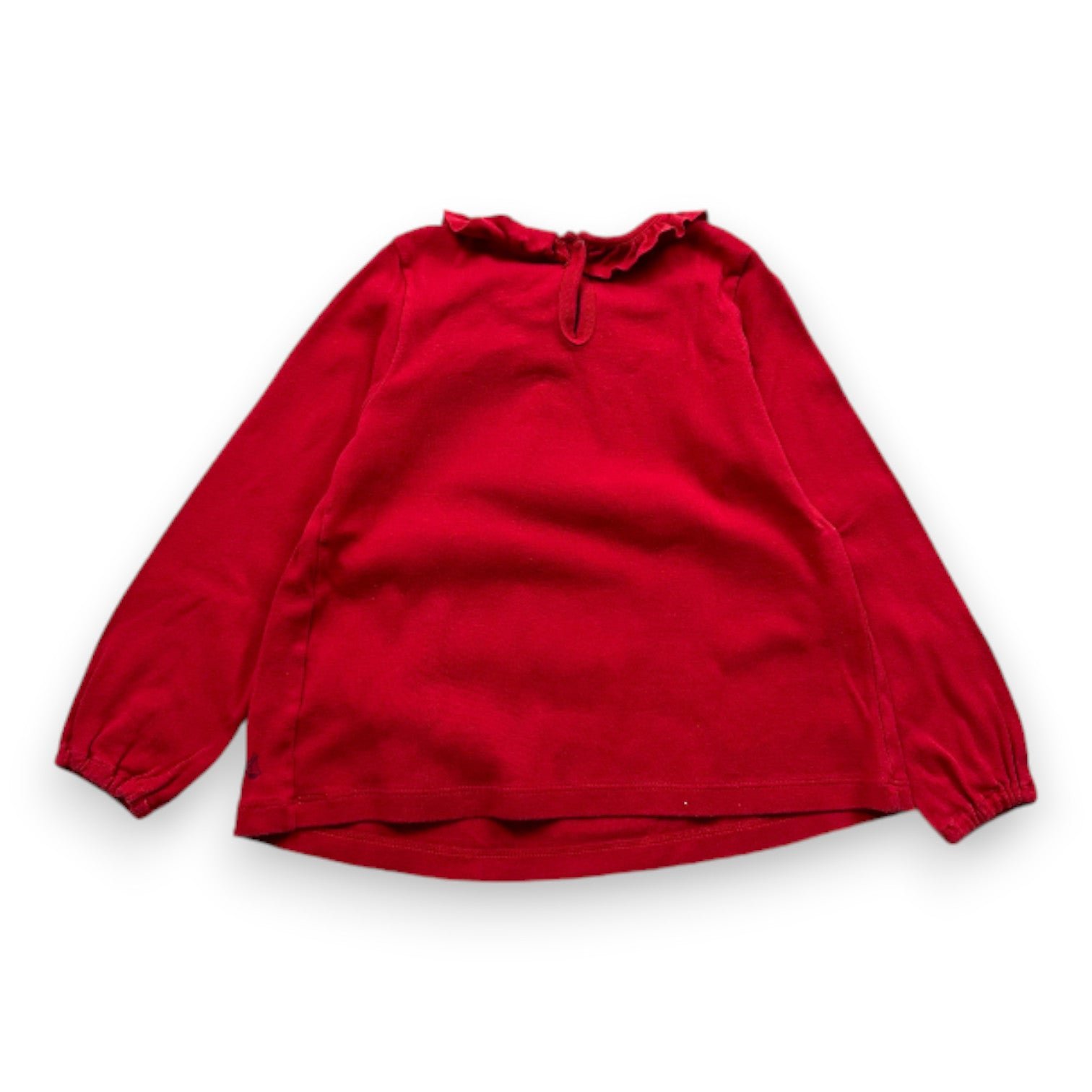 Red Children's Blouse - 6 years PETIT BATEAU - Seconde Main Red