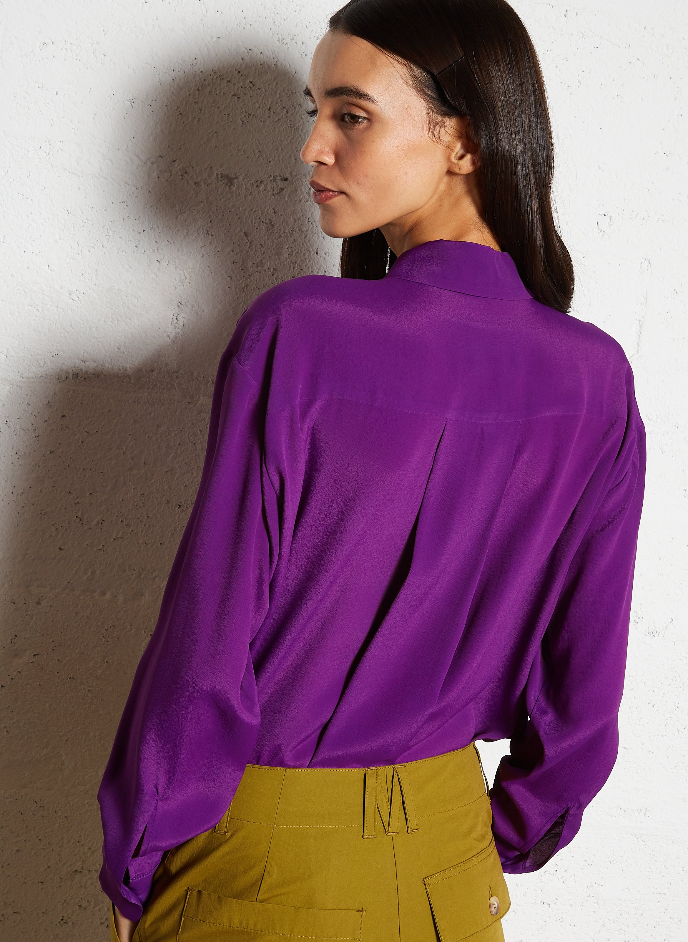Straight shirt MOMONI Purple