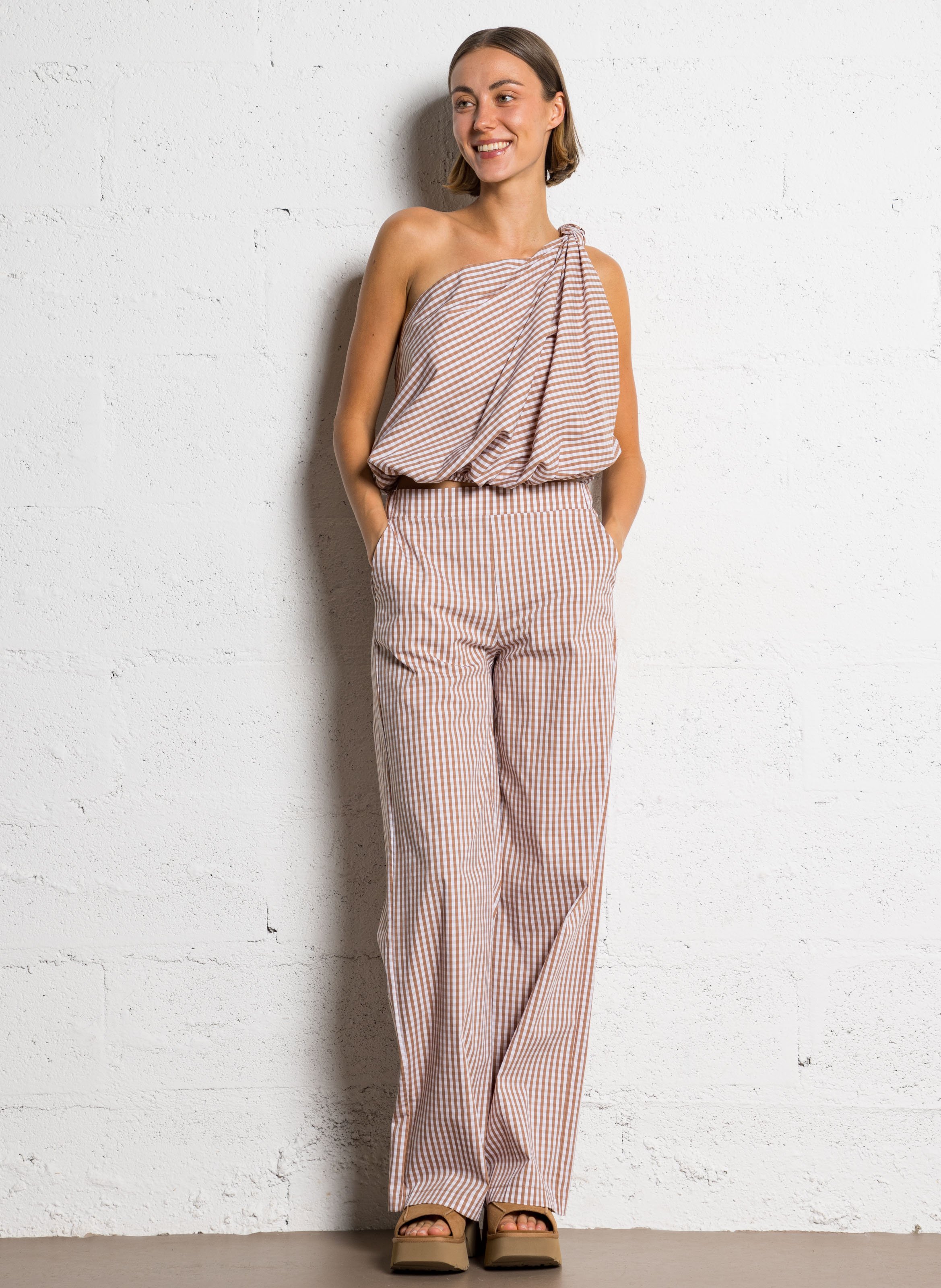 Cotton-blend chinos IMPERIAL Multicolored