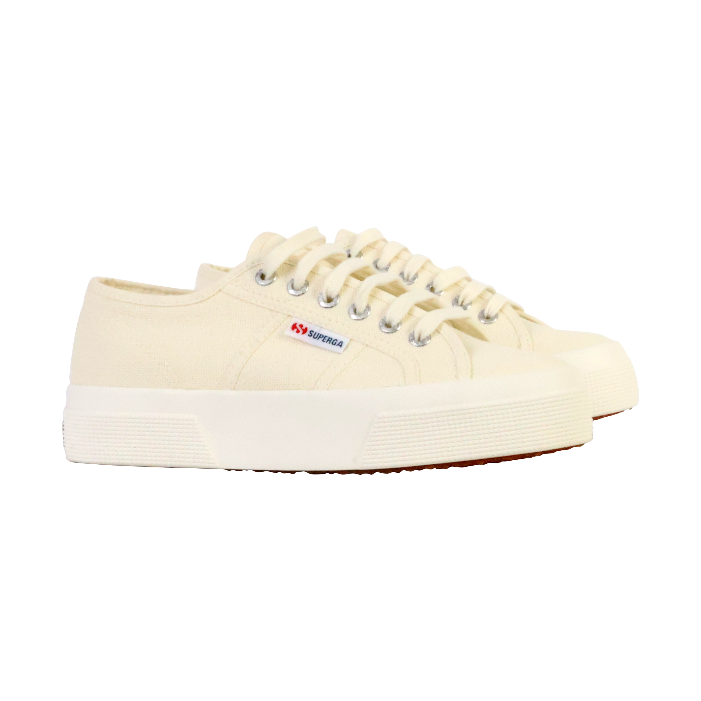 Superga platform low-top lace-up sneakers SUPERGA Beige