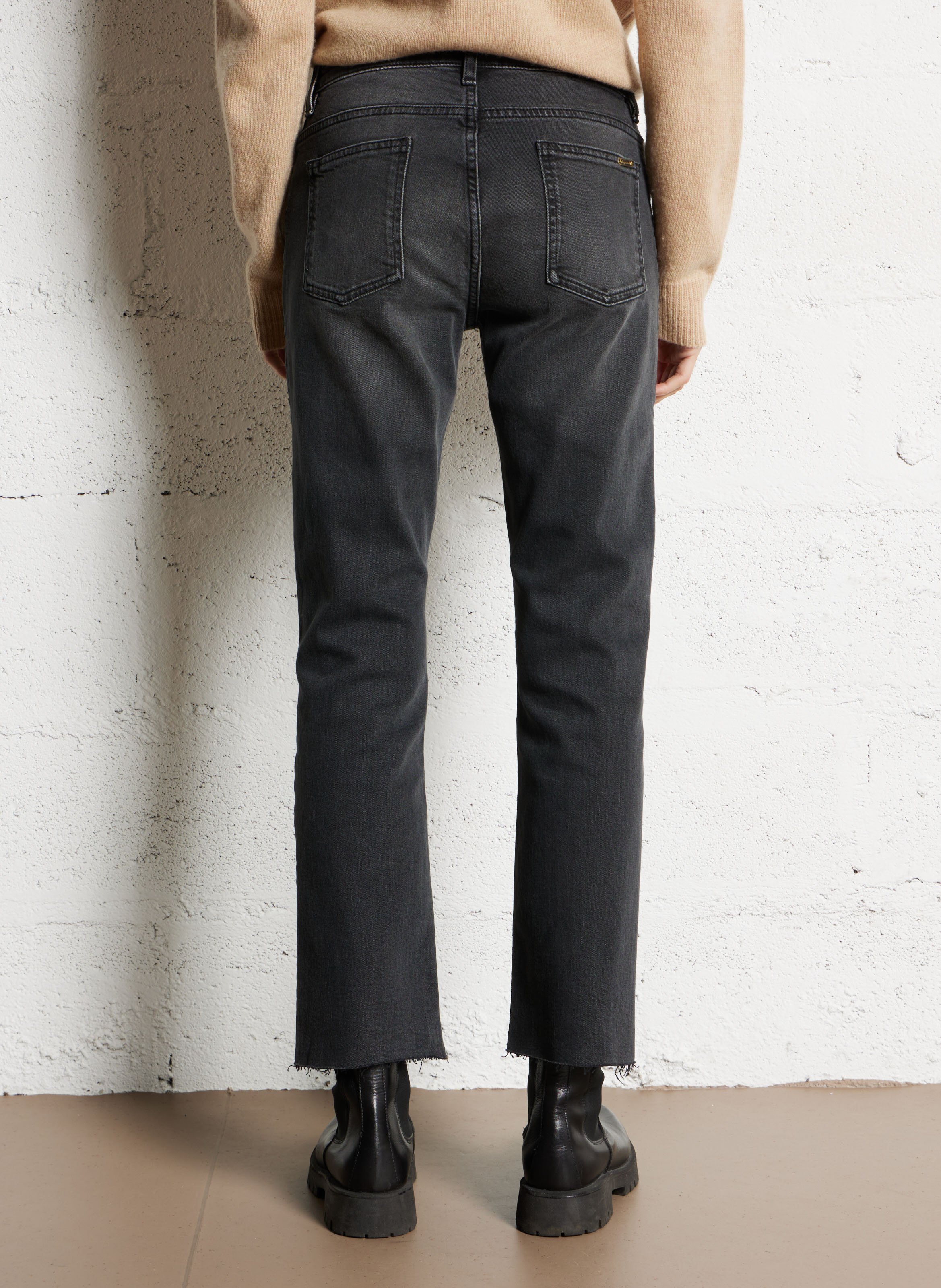 Rechte jeans - katoenblend ACQUAVERDE Grijs