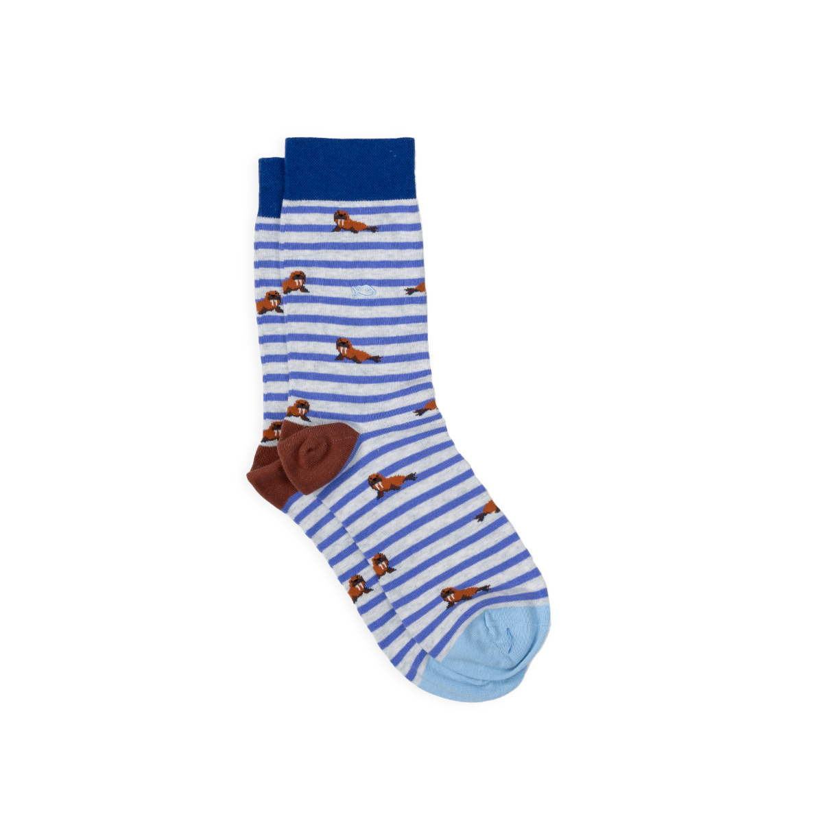 Combed Cotton Animal Socks BILLYBELT Purple