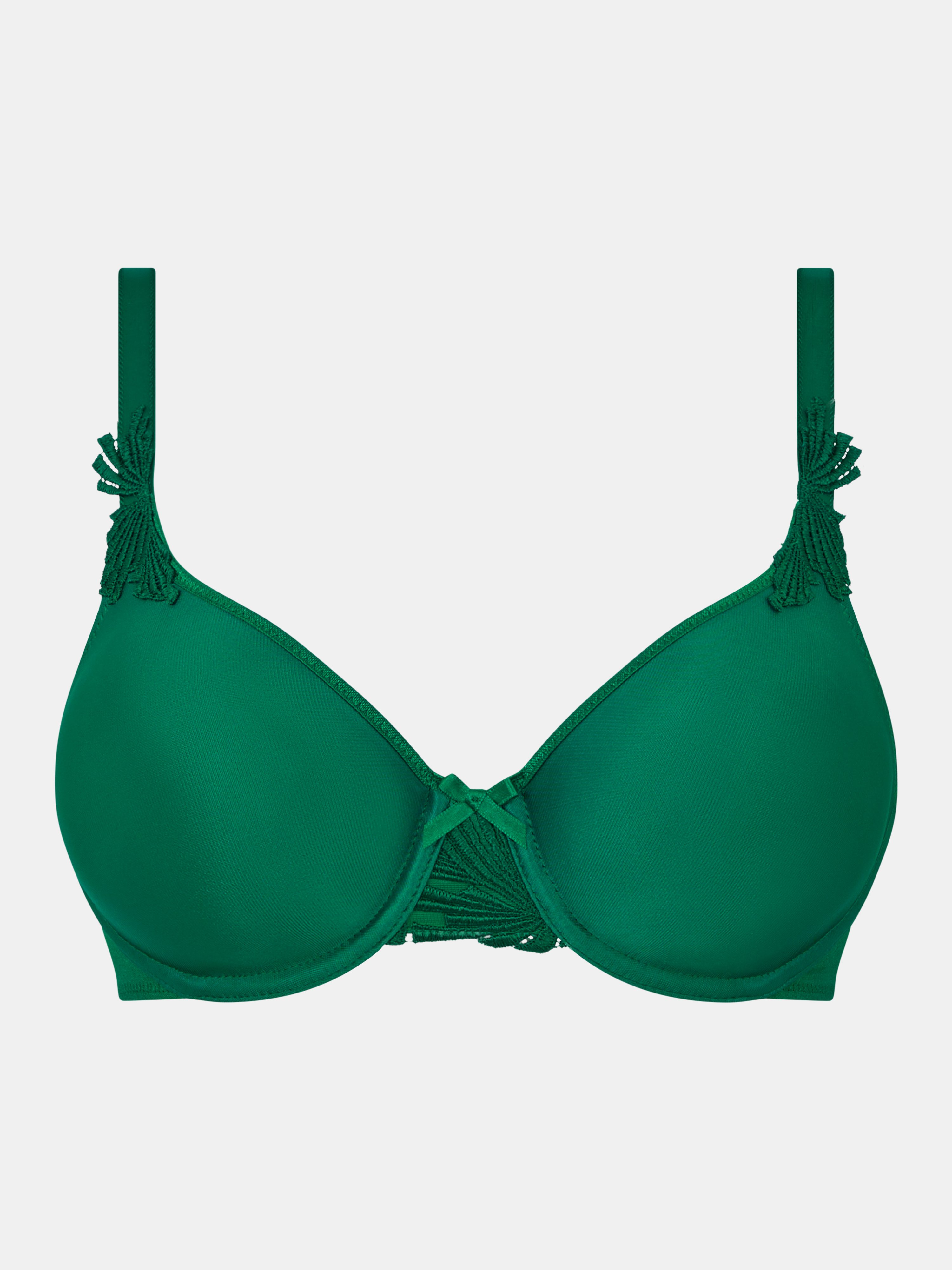 Molded full-cup bra CHANTELLE Green