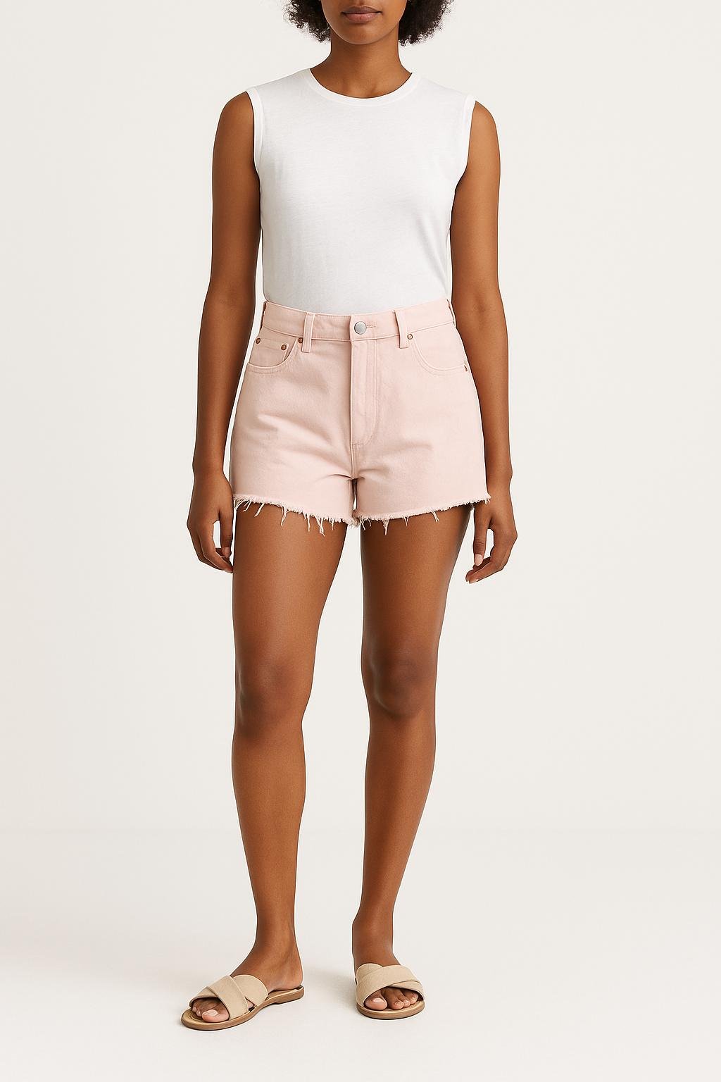 Shorts LEVI'S - Seconde main Pink