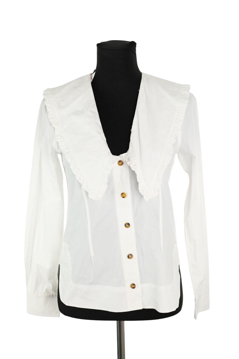 Blouse GANNI - Seconde Main White