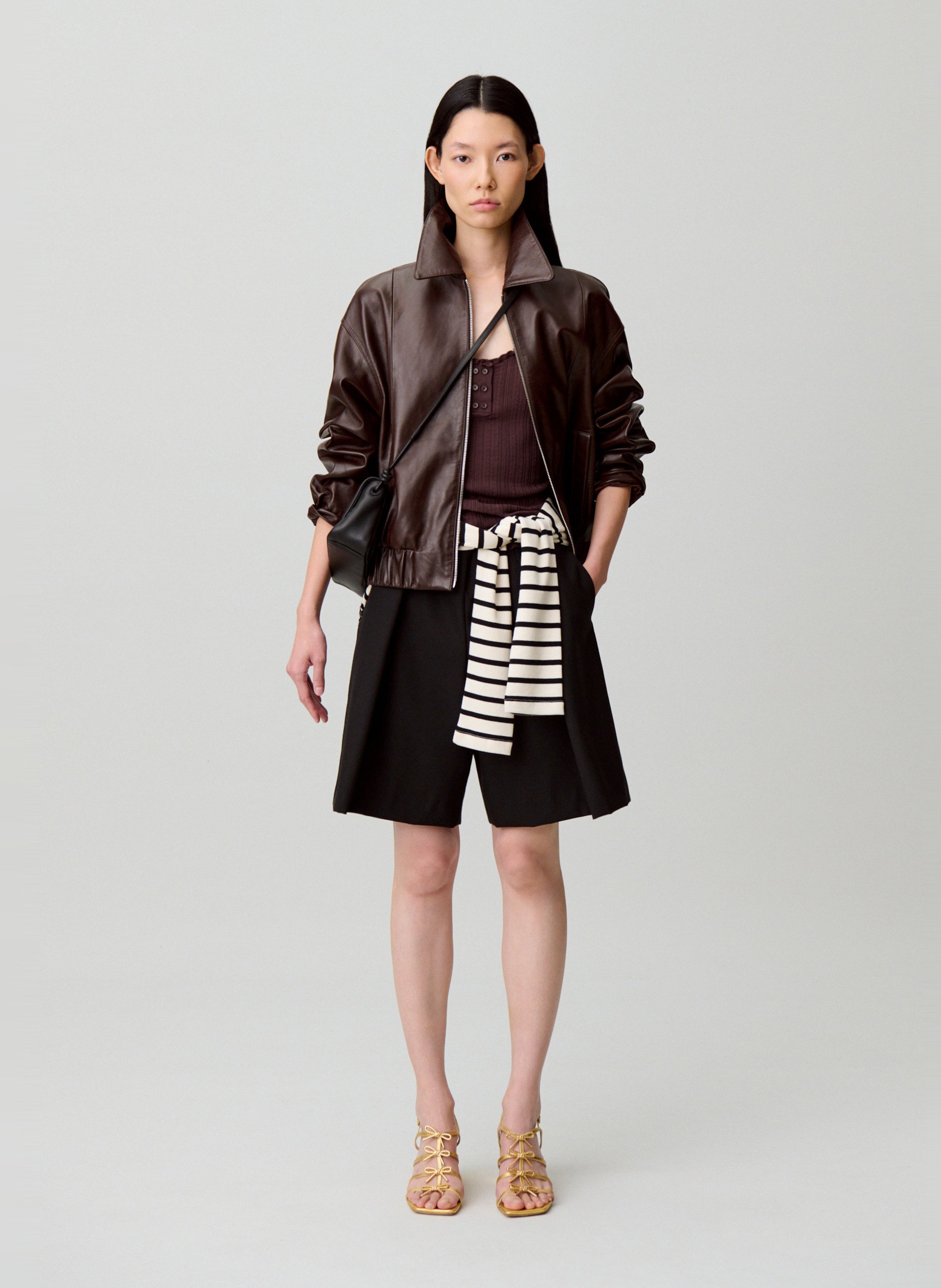 Bermuda large CLAUDIE PIERLOT Noir