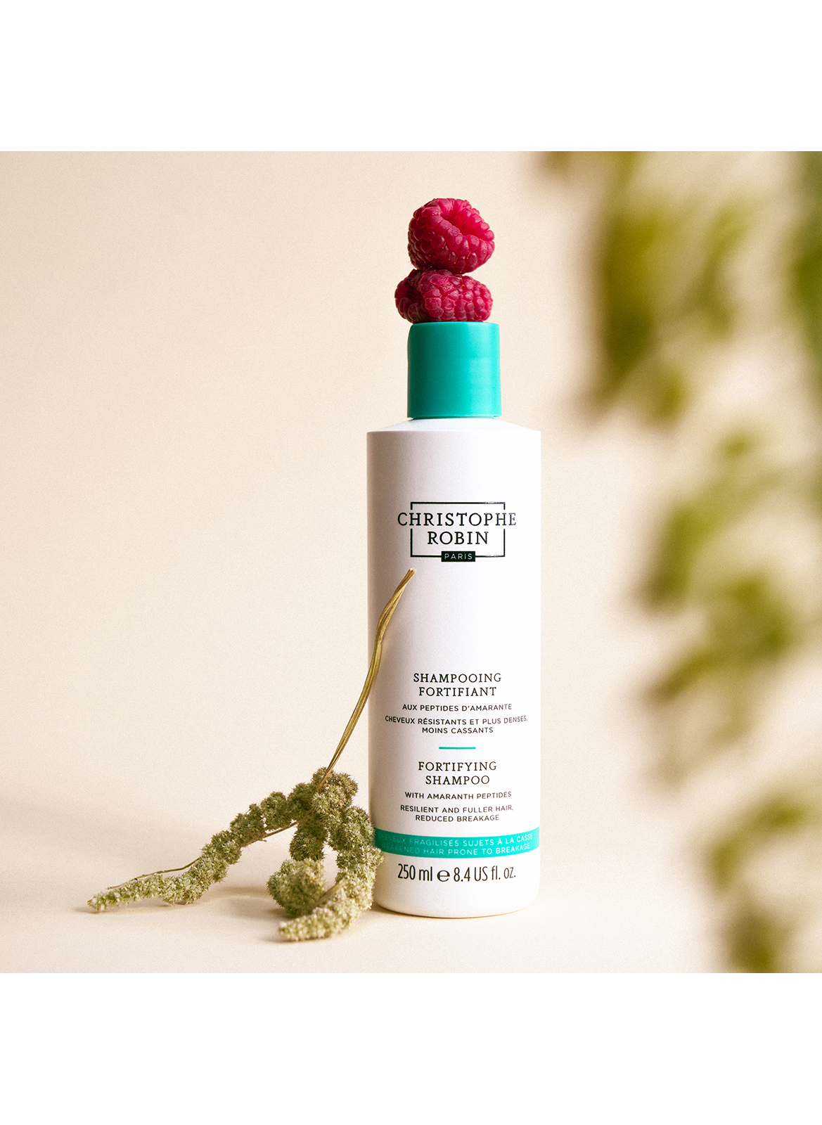 Shampooing Fortifiant aux Peptides d'Amarante CHRISTOPHE ROBIN No color