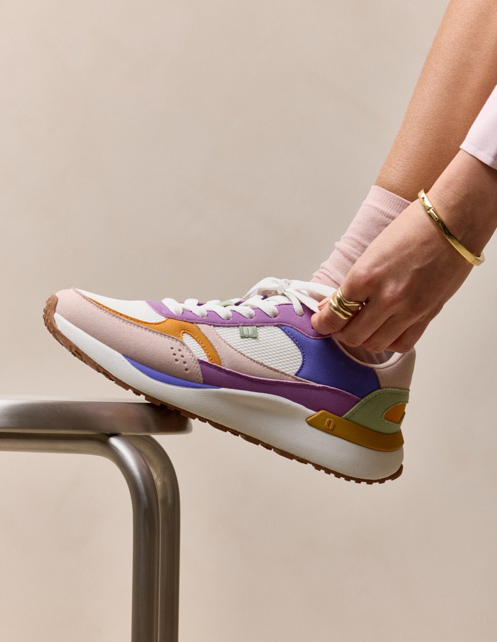 Baskets basses ODAJE Beige