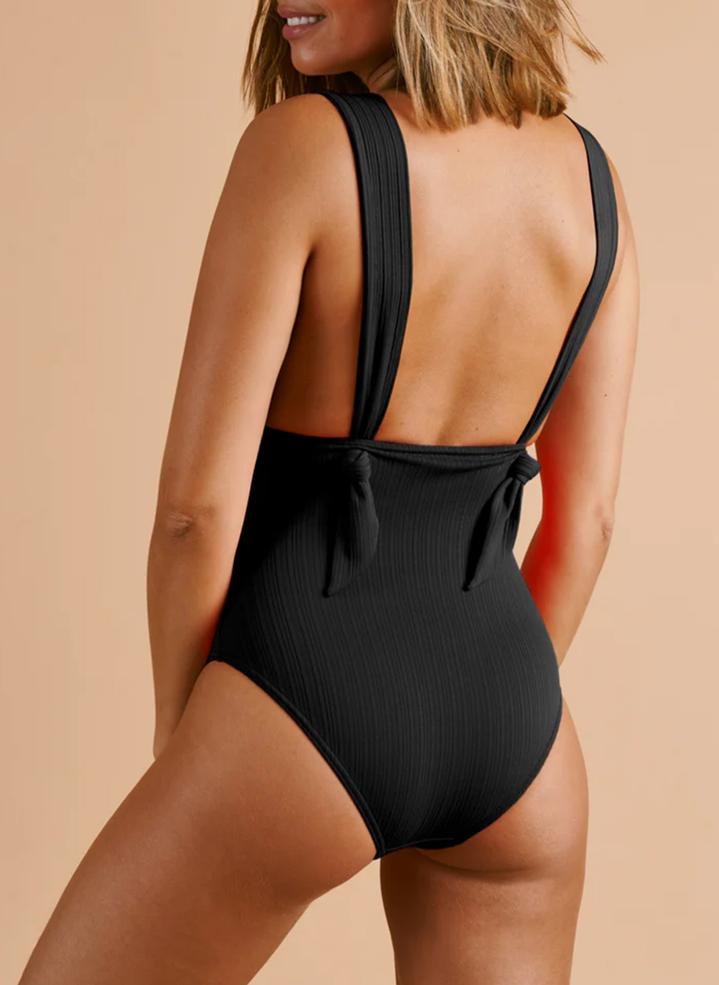 Maillot de bain 1 pièce ANJA PARIS Noir