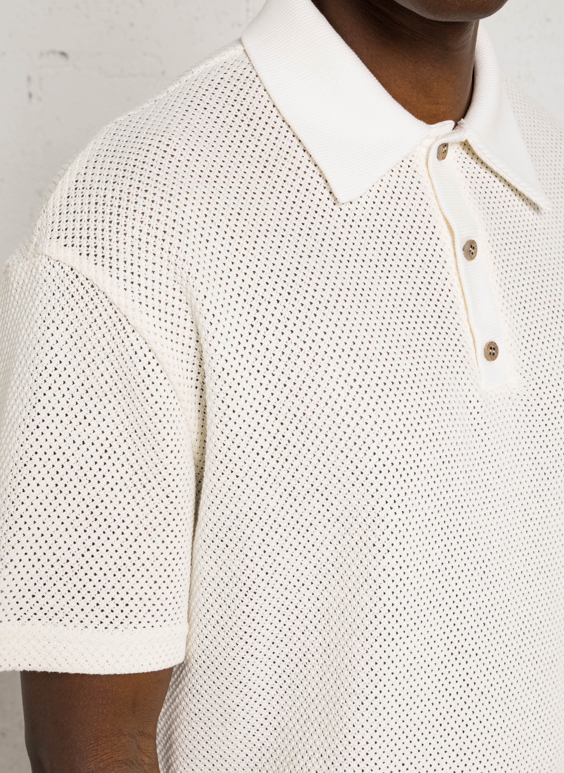 Polo - katoenblend IMPERIAL Beige