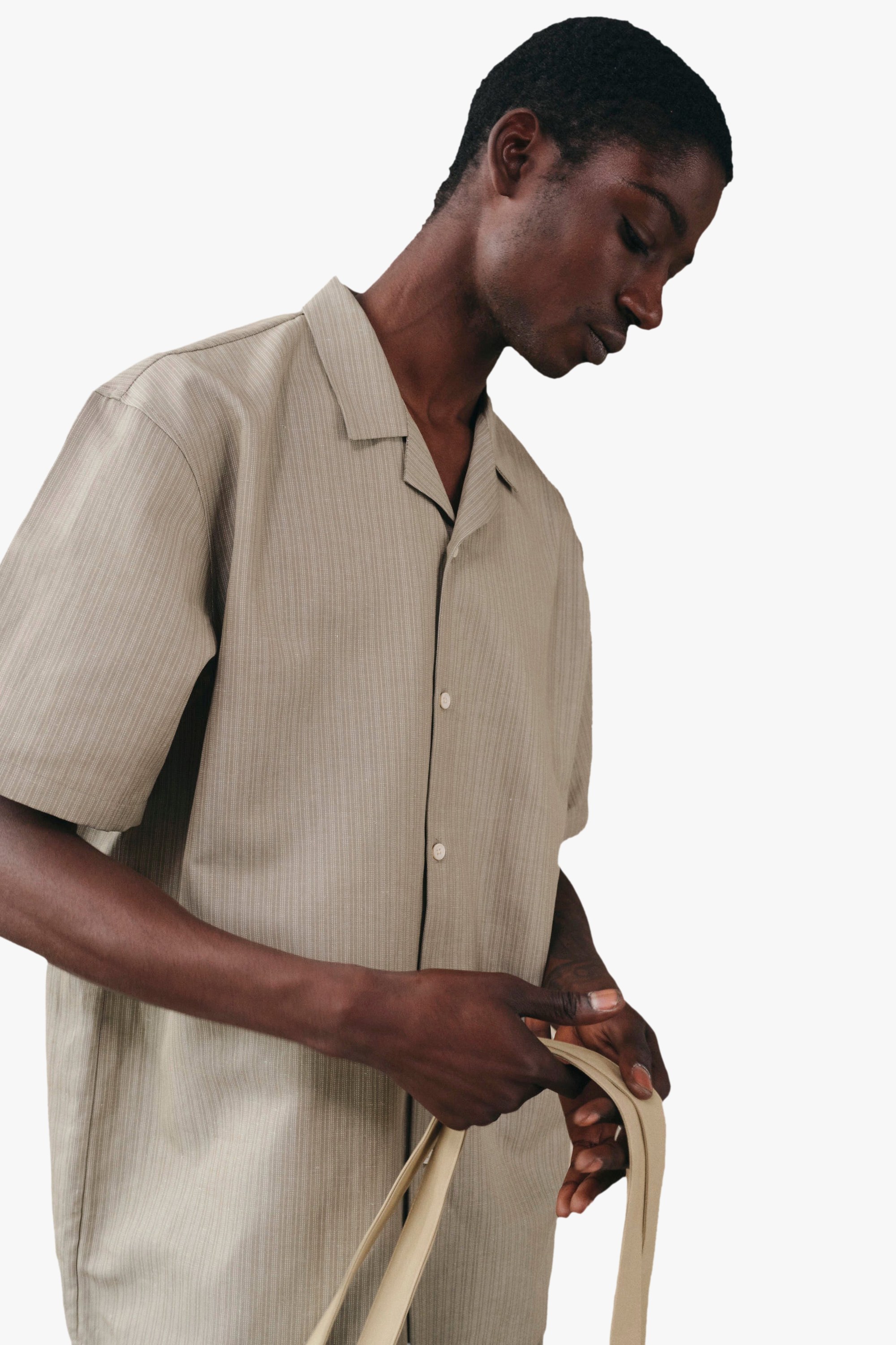Casual Orleans Shirt Noyoco Beige
