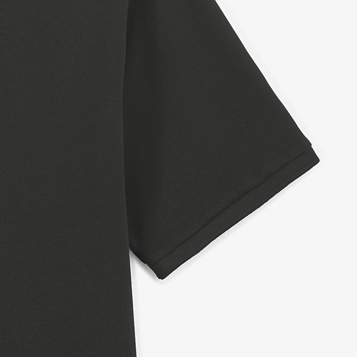Short-sleeved cotton piqué knit polo SERGE BLANCO Grey