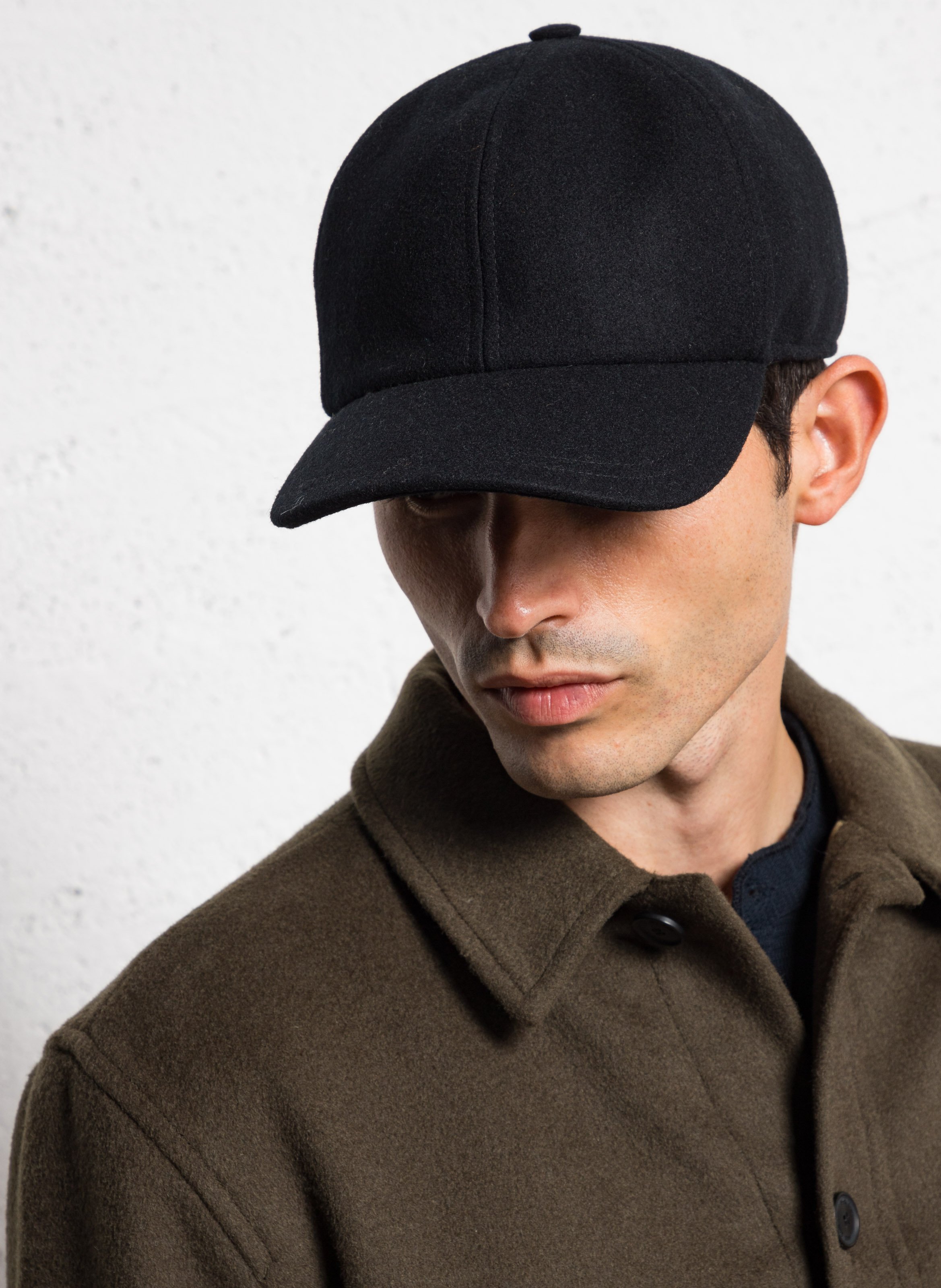 Kappe aus Wollmix SAISON 1865 Schwarz
