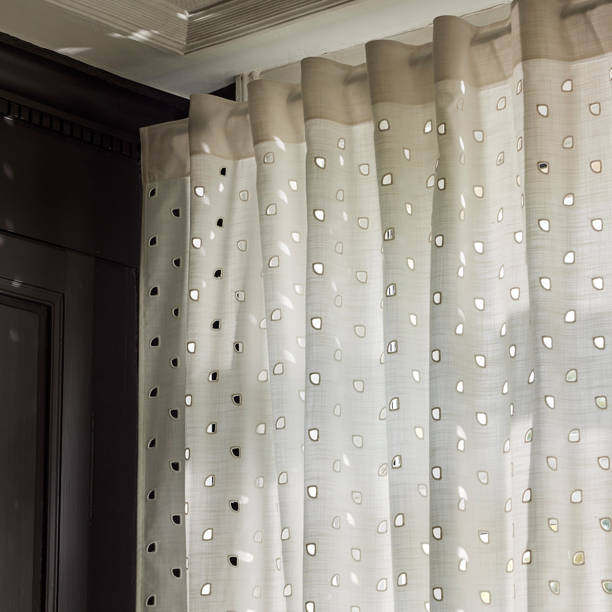 Curtain with loops MADURA Beige