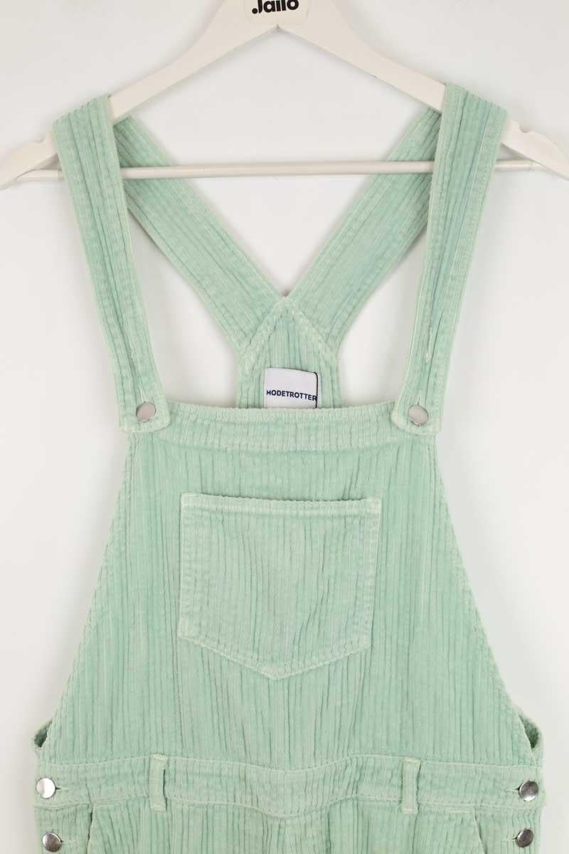 Salopette en coton MODETROTTER - Seconde Main Vert