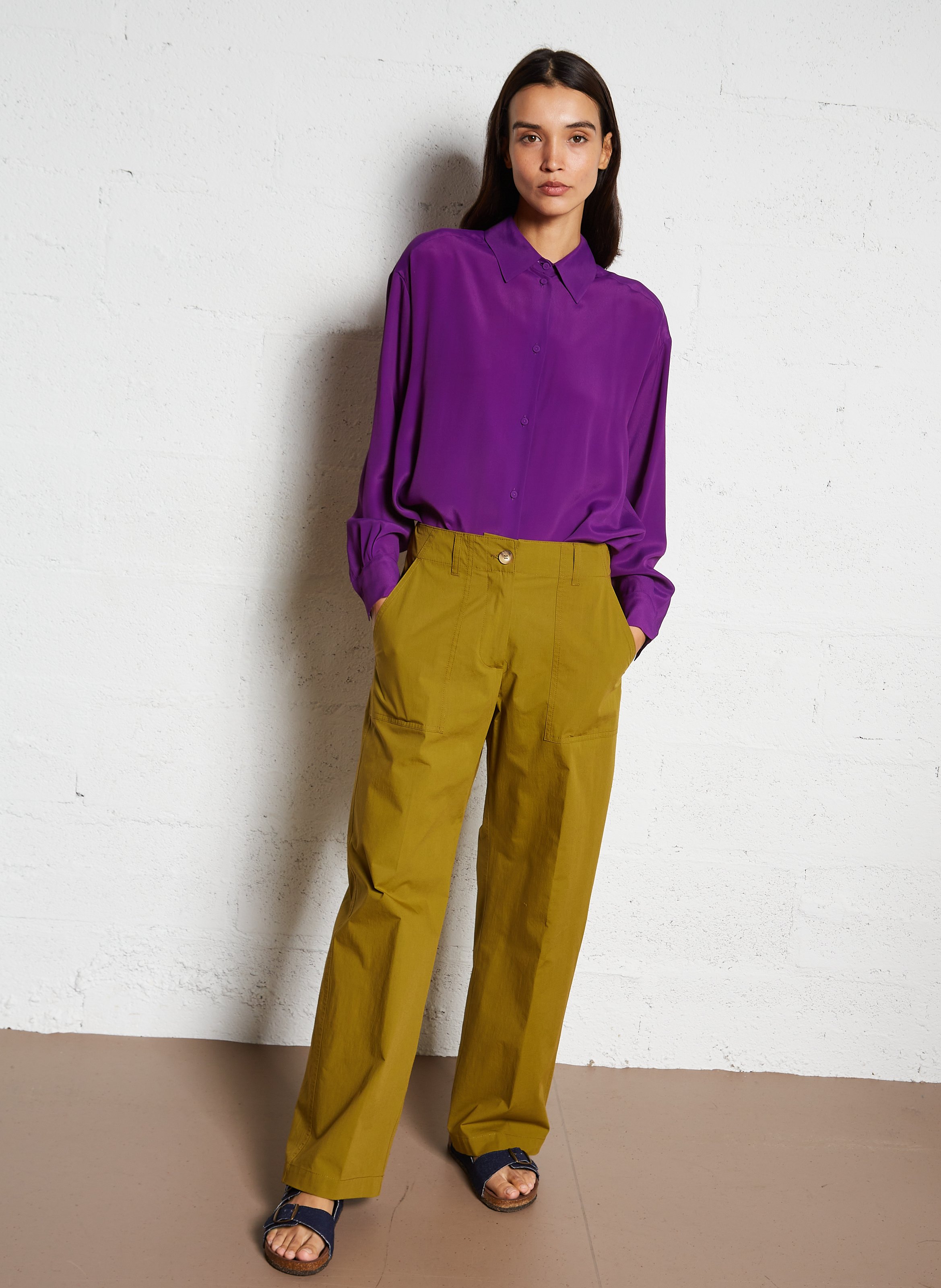 Straight shirt MOMONI Purple