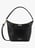 Small leather bucket bag with shoulder strap SANDRO