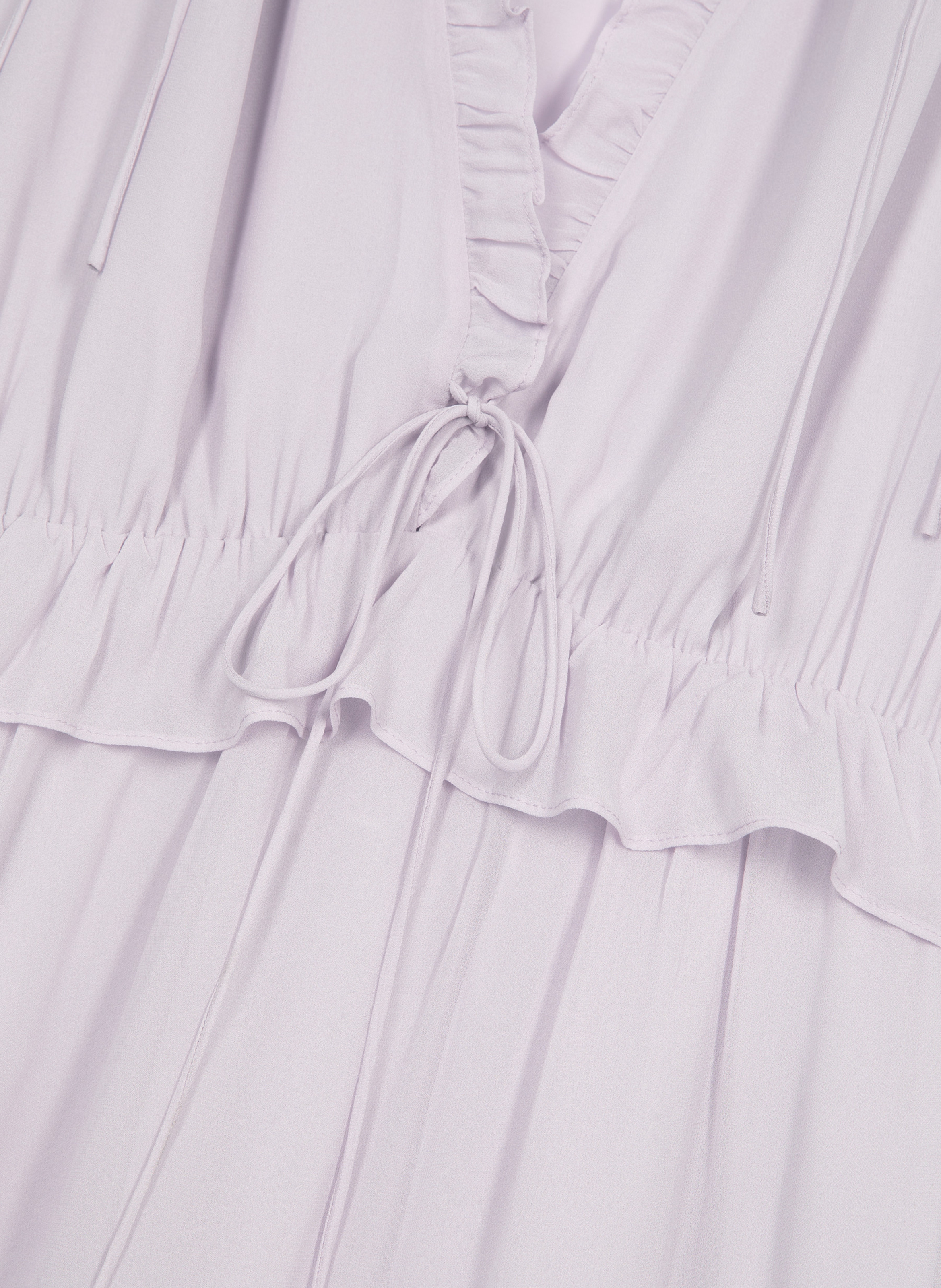 Short dress with ruffles THE KOOPLES Purple