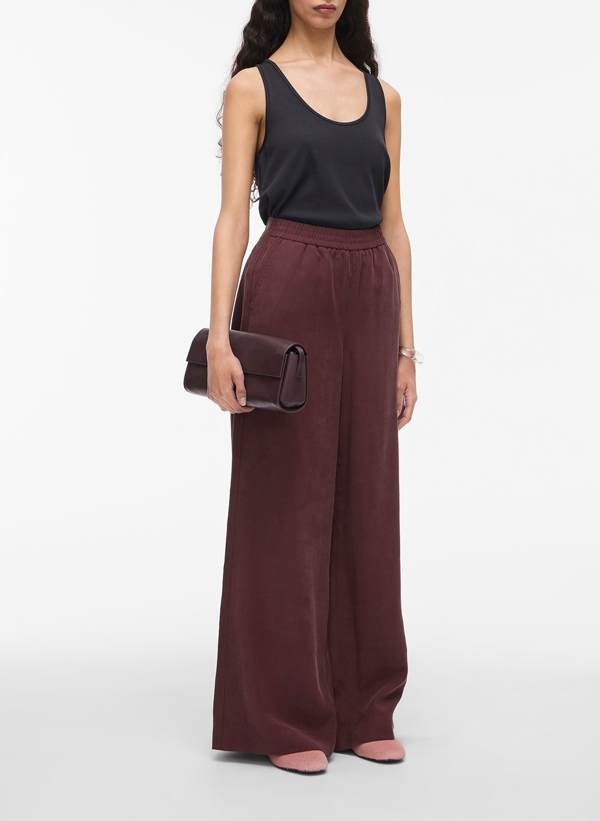 Top col rond  ROUGE EDIT Gris