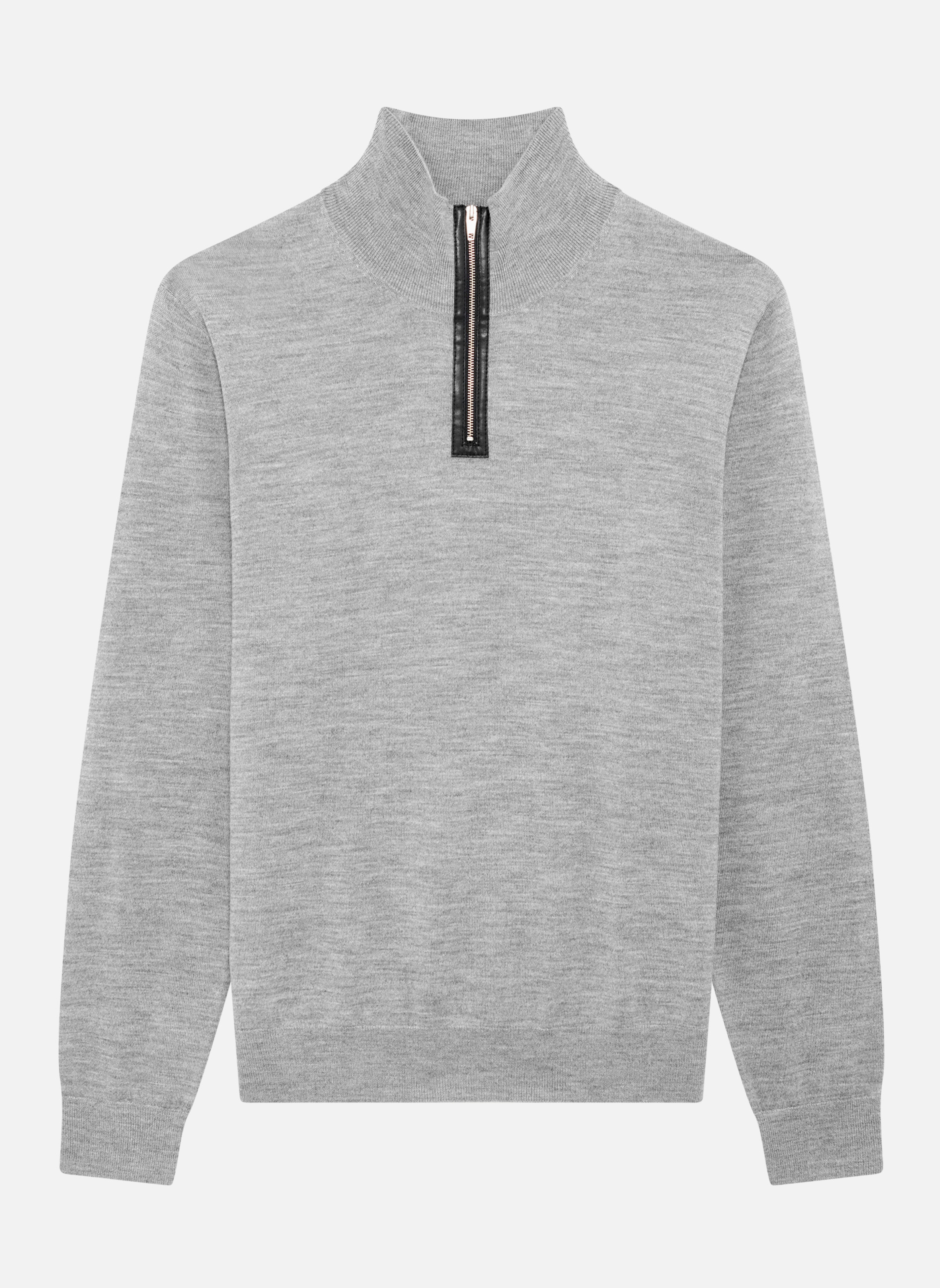 Elena high-neck sweater THE KOOPLES Grey