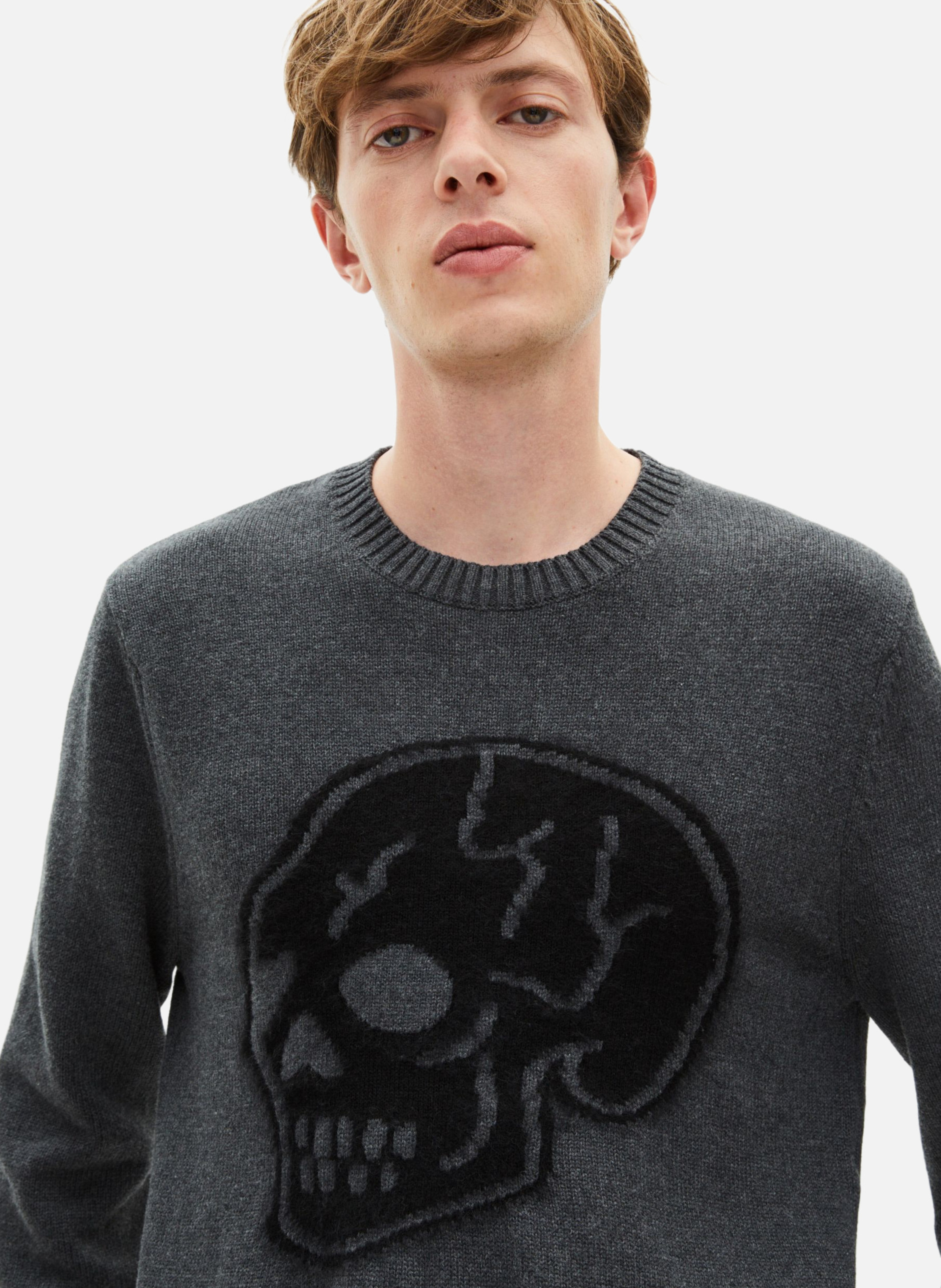 Cotton pullover THE KOOPLES Grey