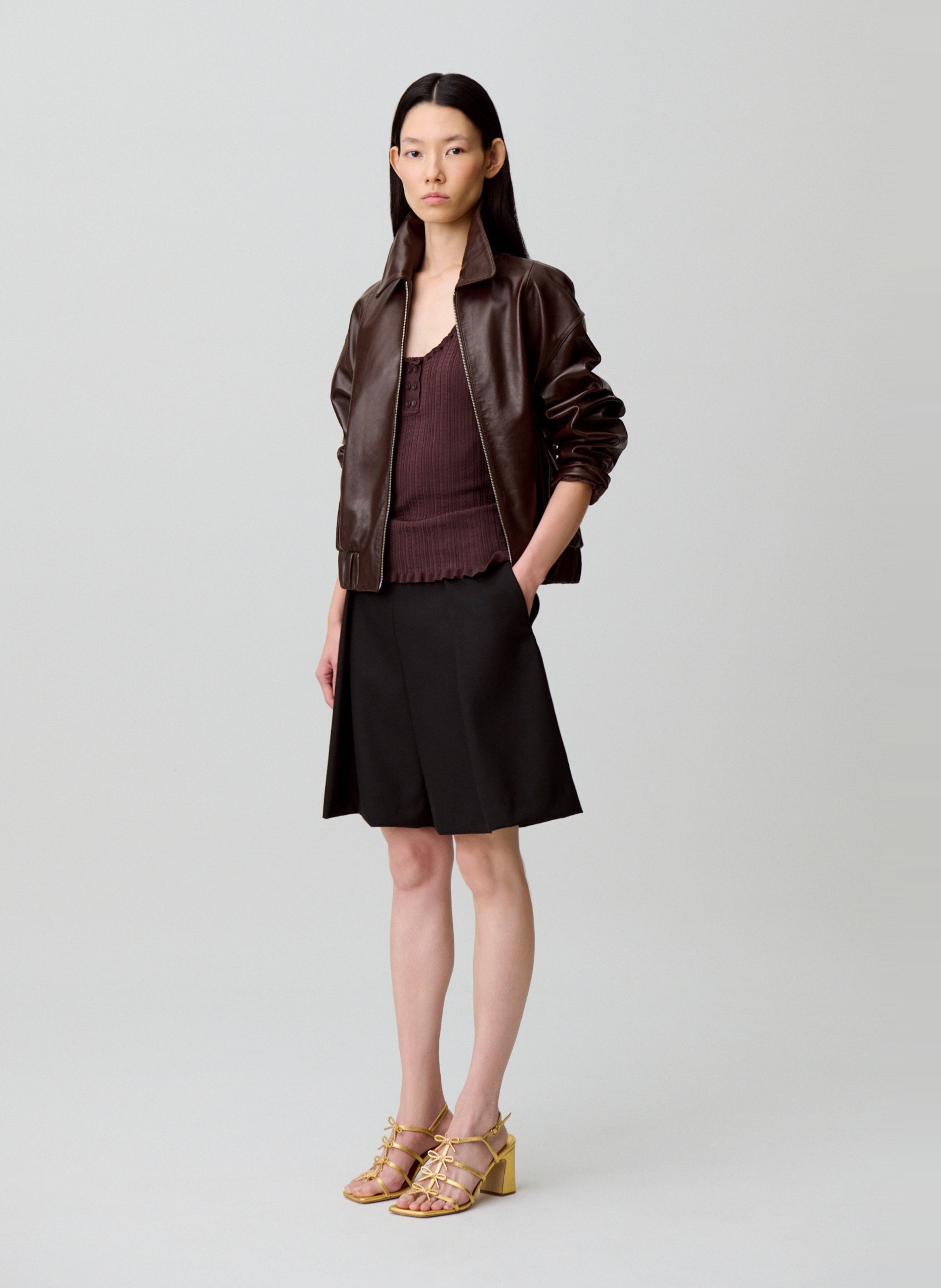 Bermuda large CLAUDIE PIERLOT Noir