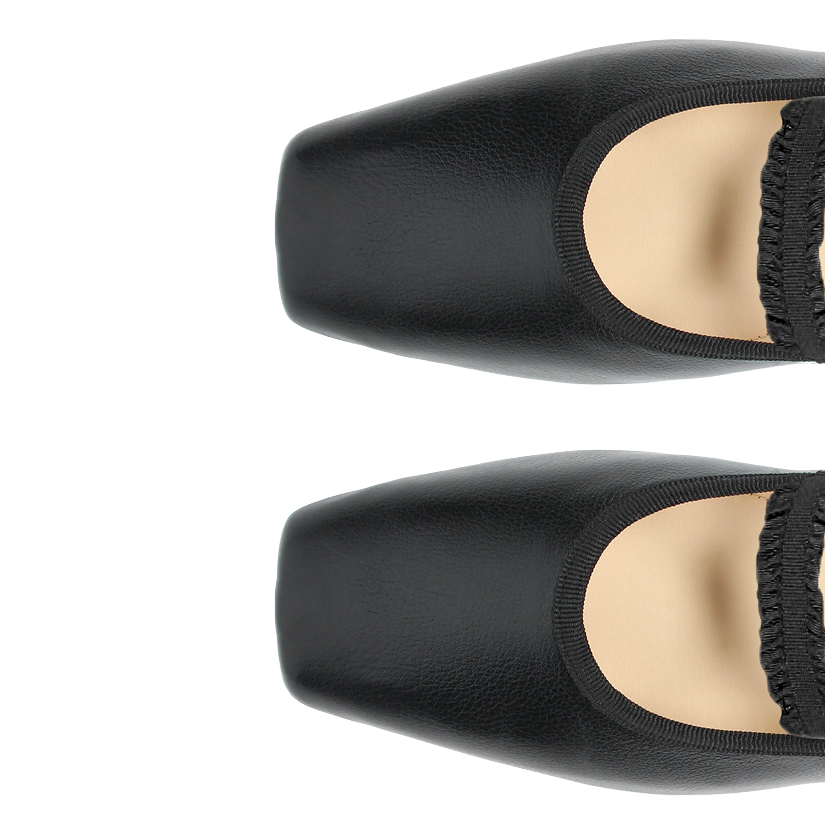 Ballerines en cuir REPETTO Noir