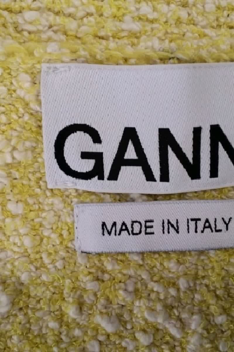 T-shirt GANNI - Seconde Main Yellow