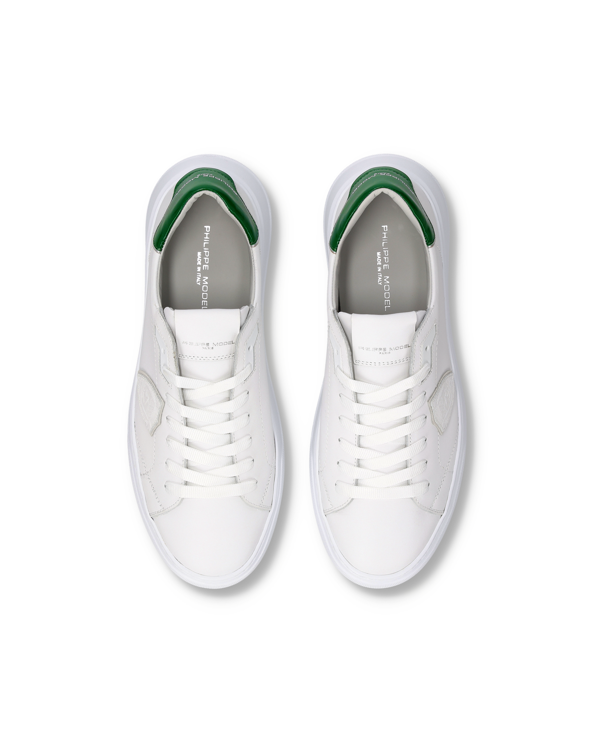 Sneakers temple tennis Vert