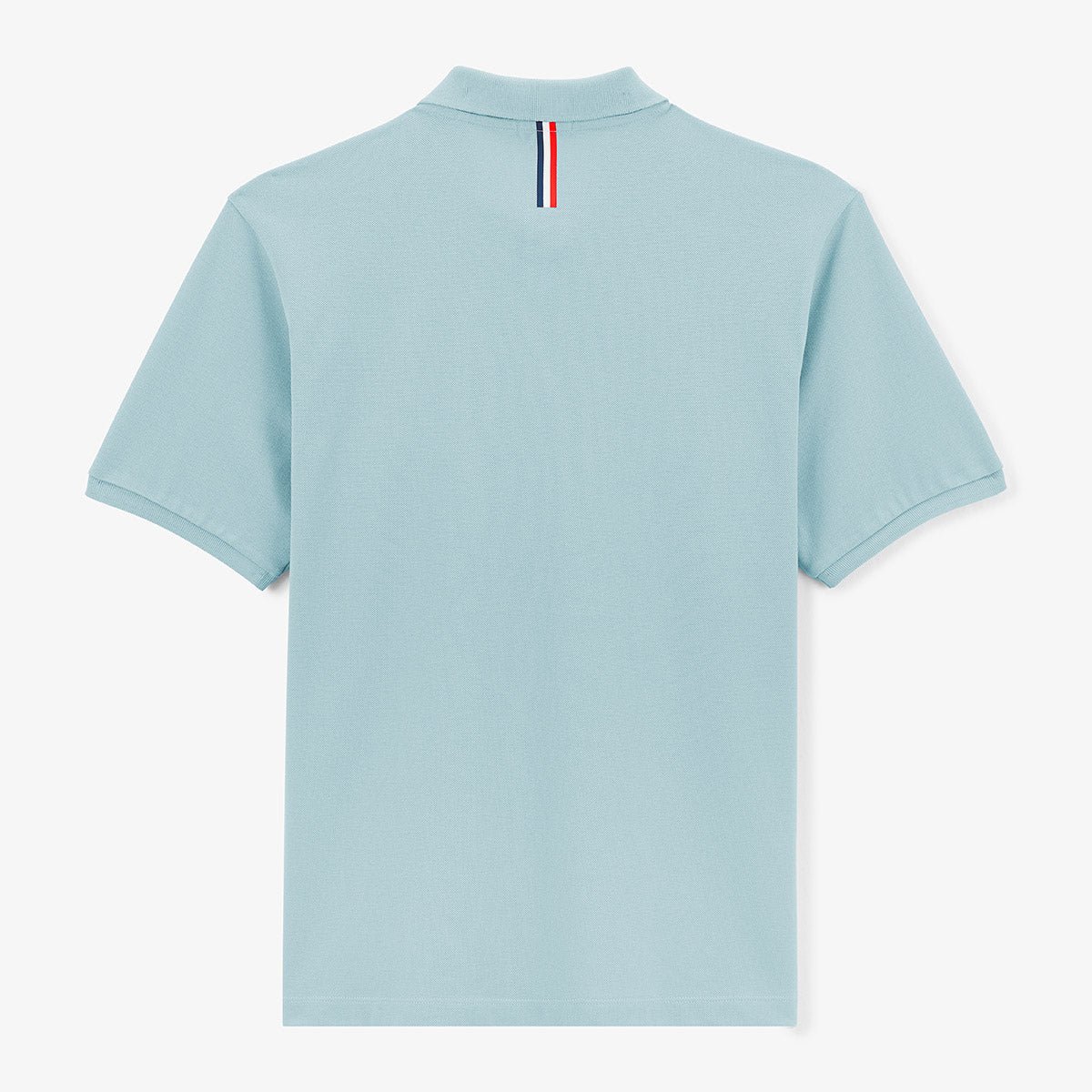 Short-sleeved piqué knit polo SERGE BLANCO Blue
