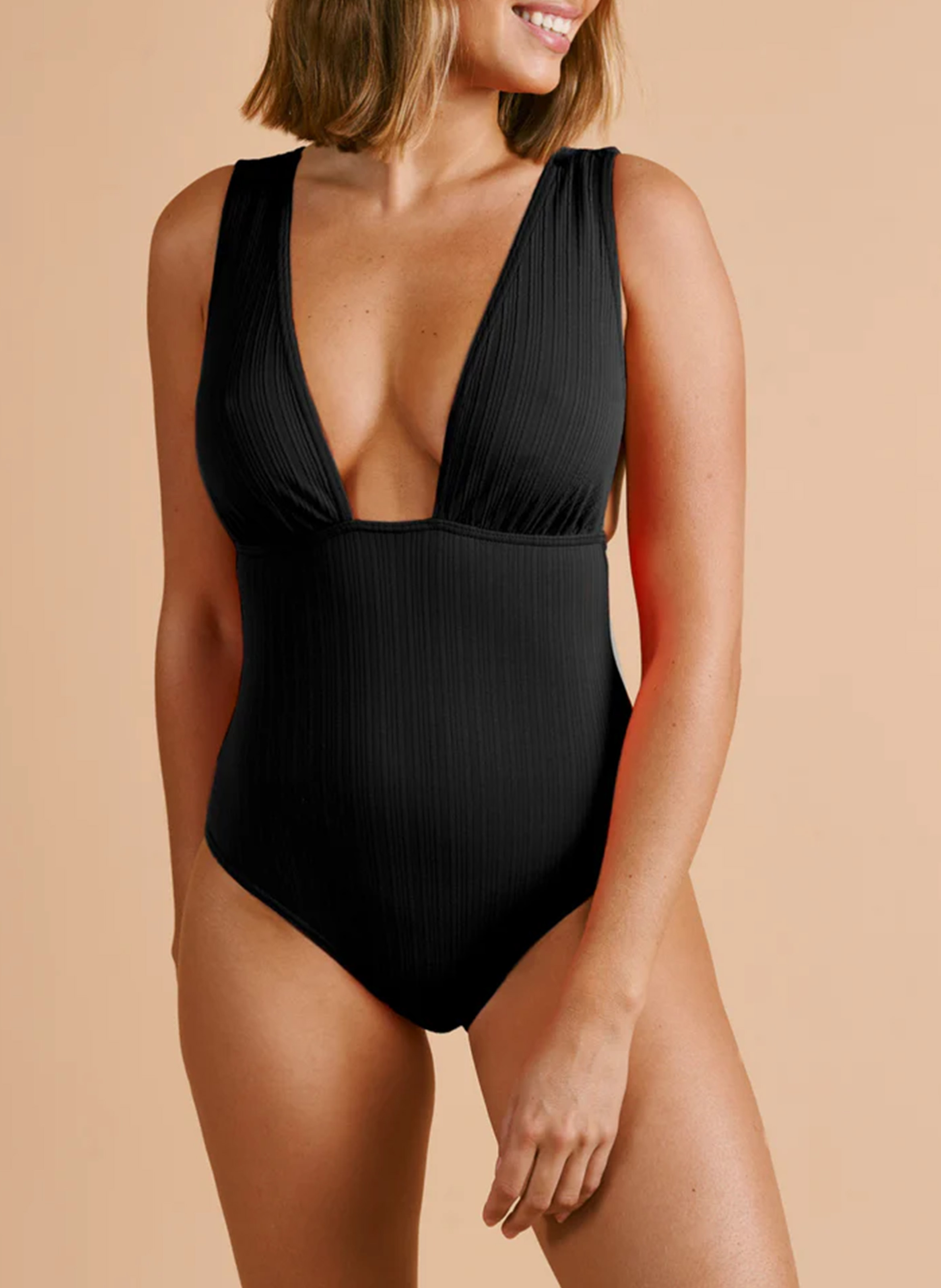 Maillot de bain 1 pièce ANJA PARIS Noir