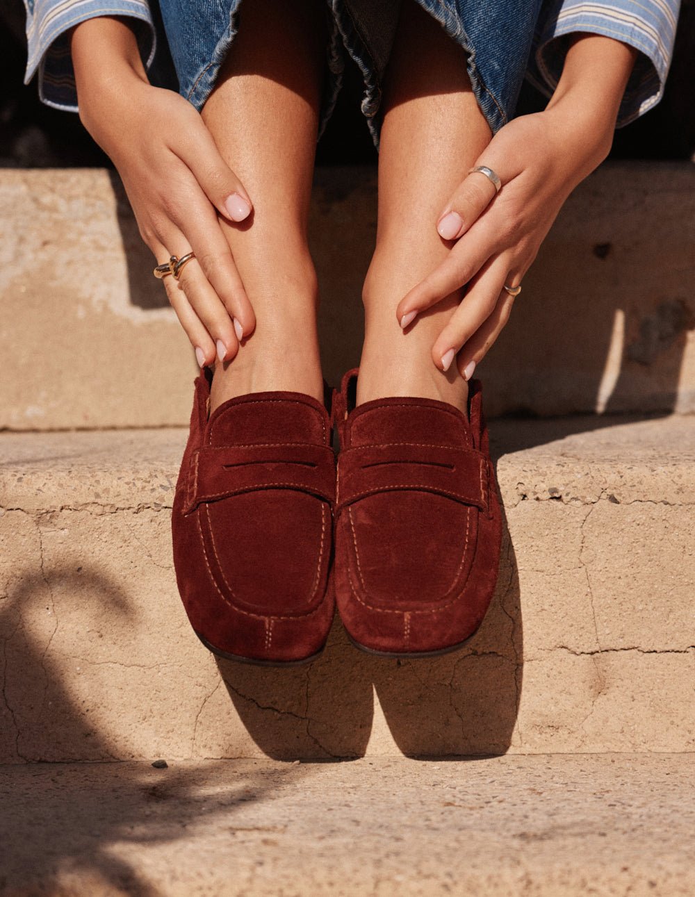 Mocassins ODAJE Marron