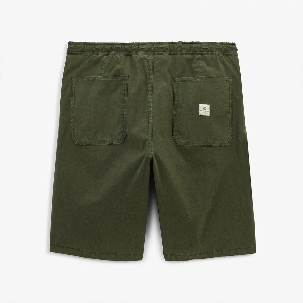 Elastic Waist Bermuda SERGE BLANCO Green