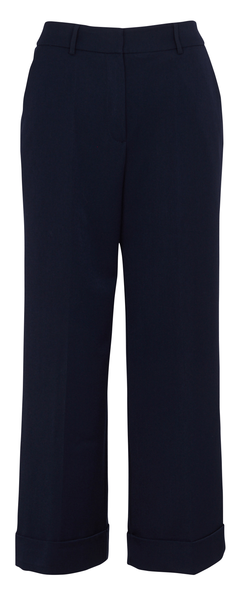 Pantalon large taille haute LA FEE MARABOUTEE Bleu