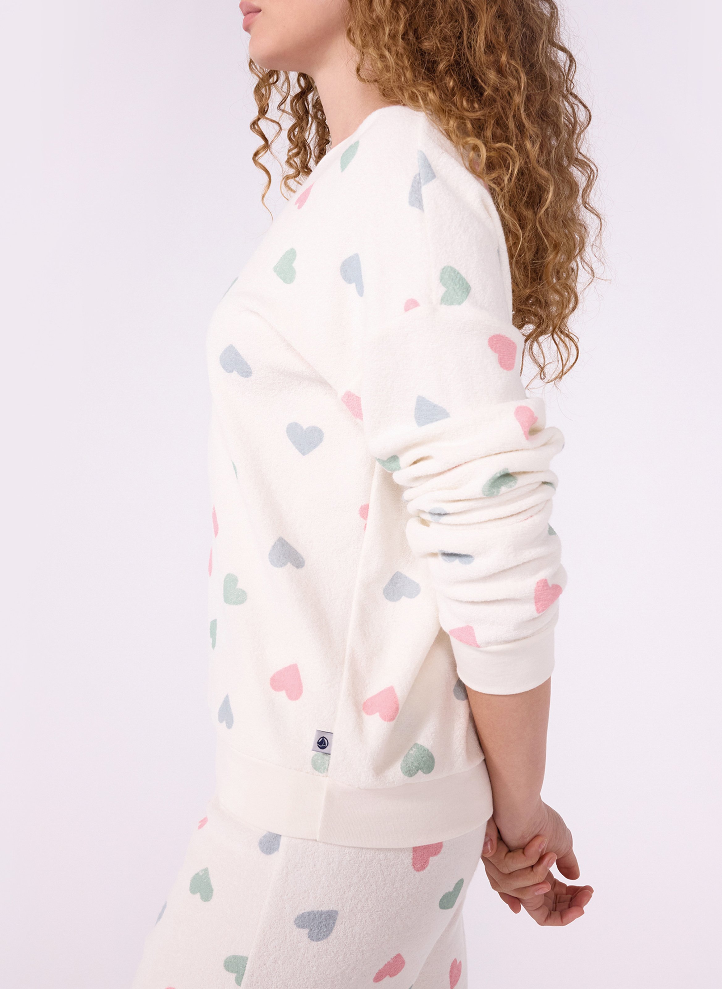 Printed cotton pajama set PETIT BATEAU Multicolored