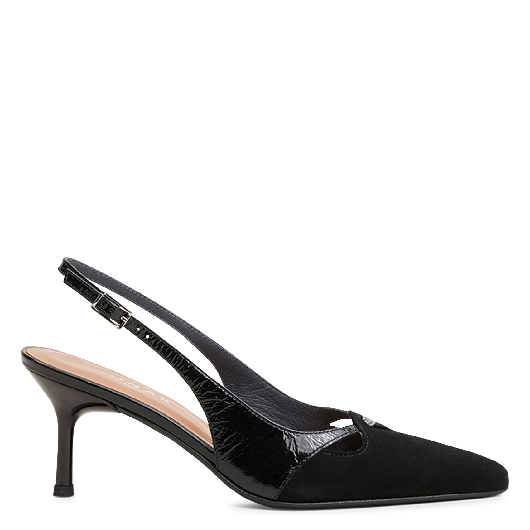 Leren pumps met hak JONAK Zwart