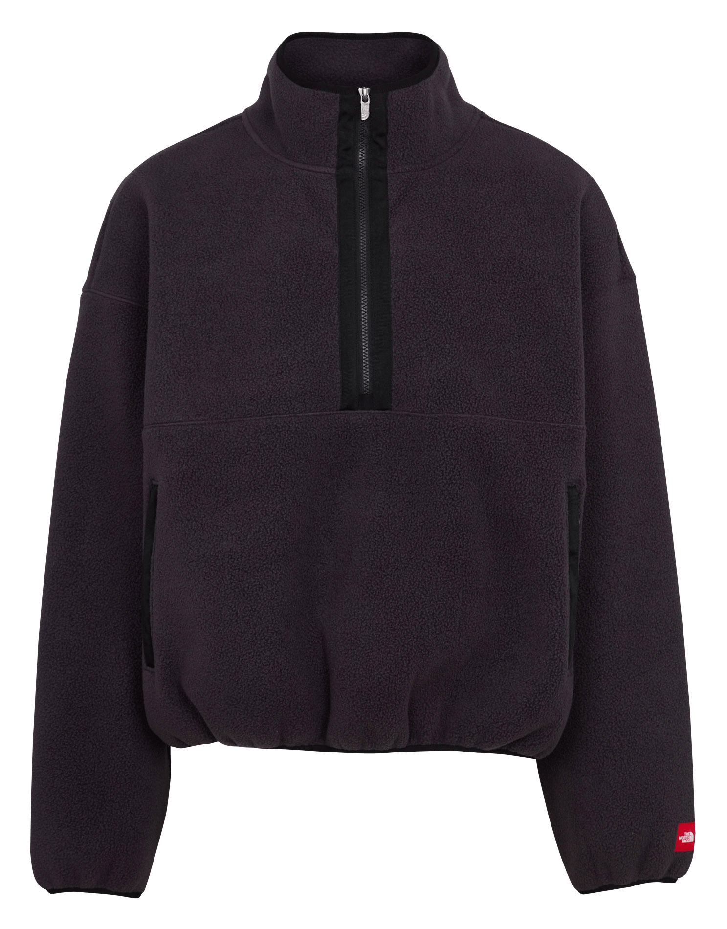 Fleece mit Stehkragen und Reißverschluss uni THE NORTH FACE Grau