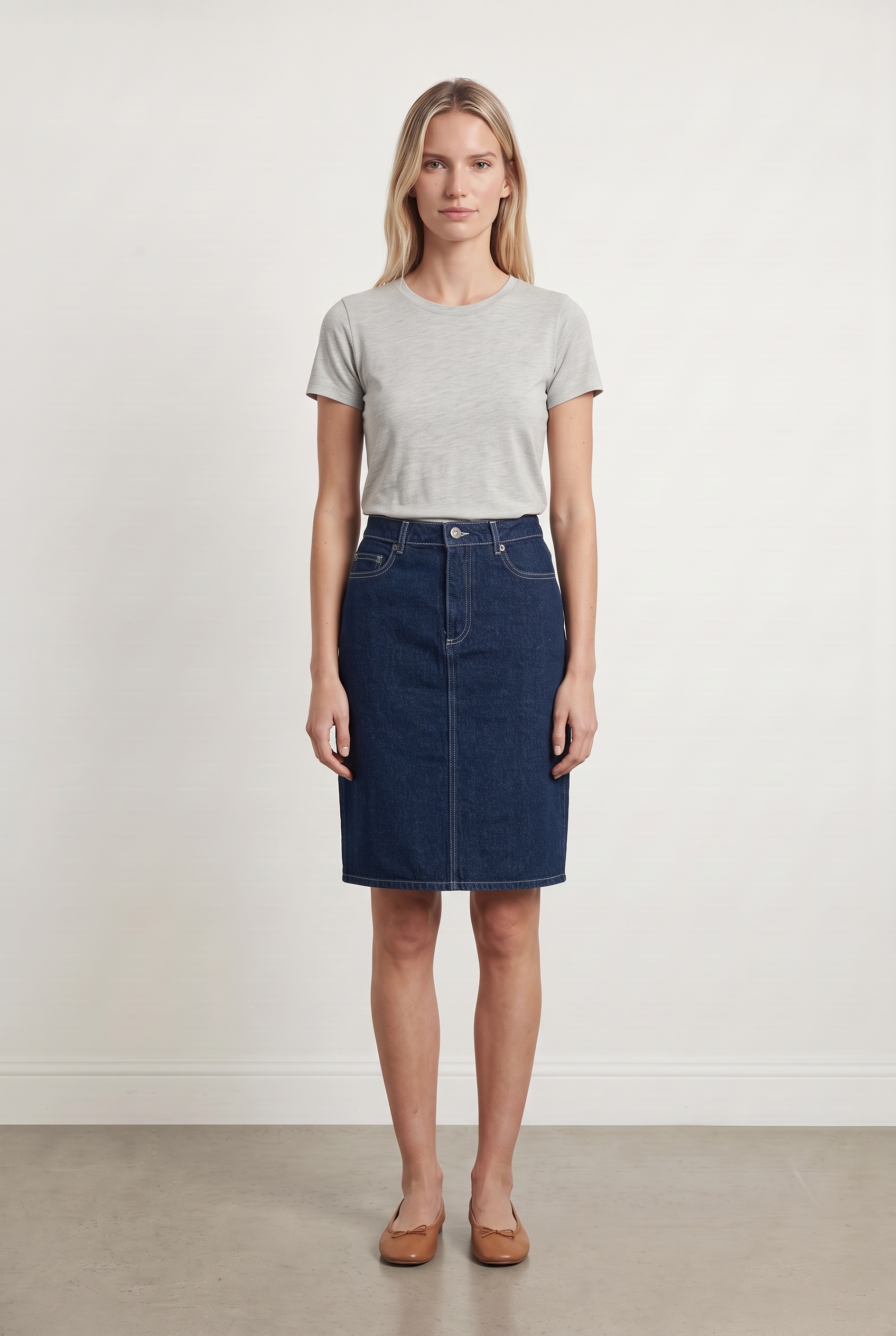 Short & midi skirt ROUJE - Seconde Main Blue
