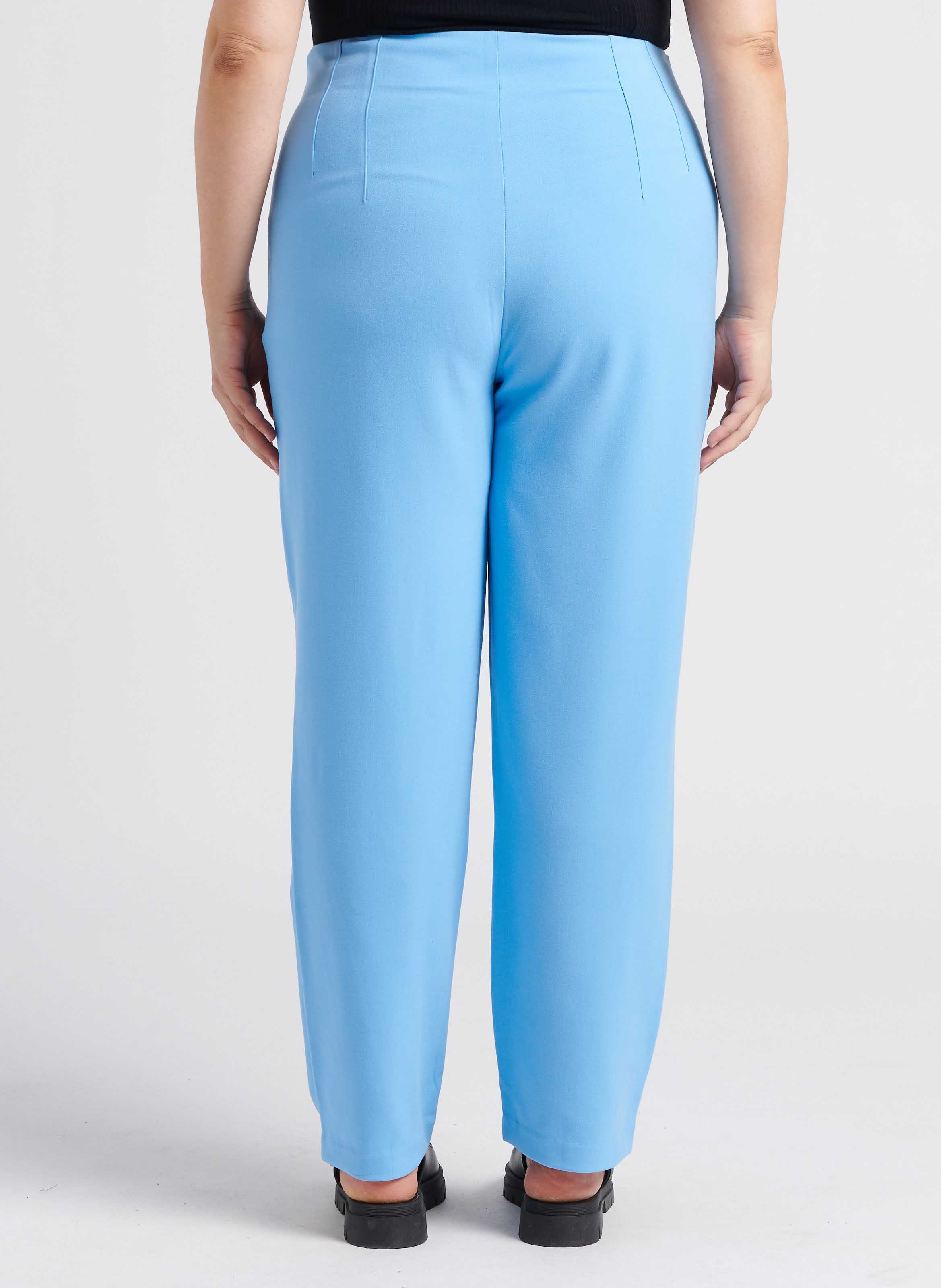 Pantalon de tailleur slim  VERO MODA CURVE Bleu