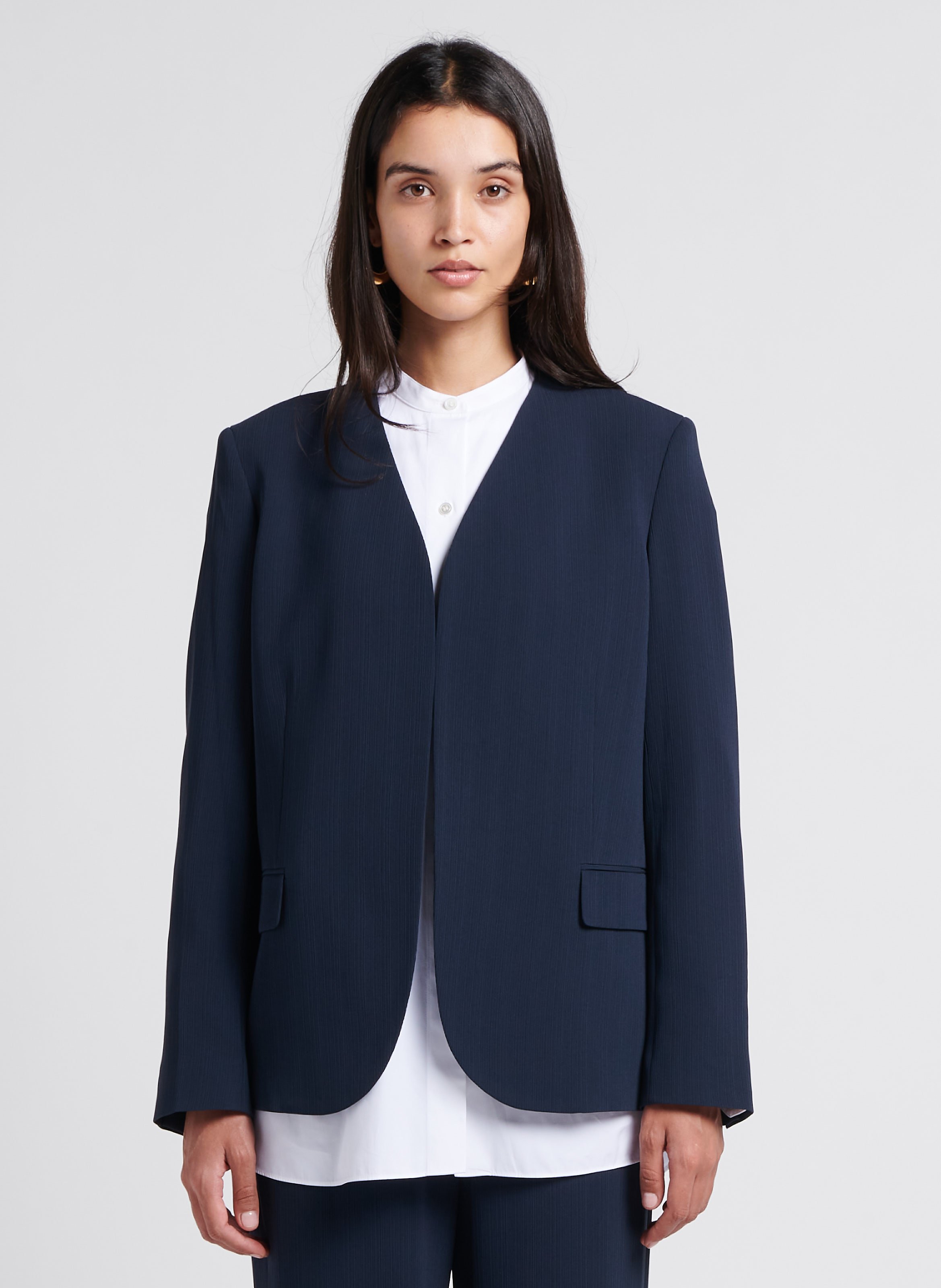 Theory blue sale blazer