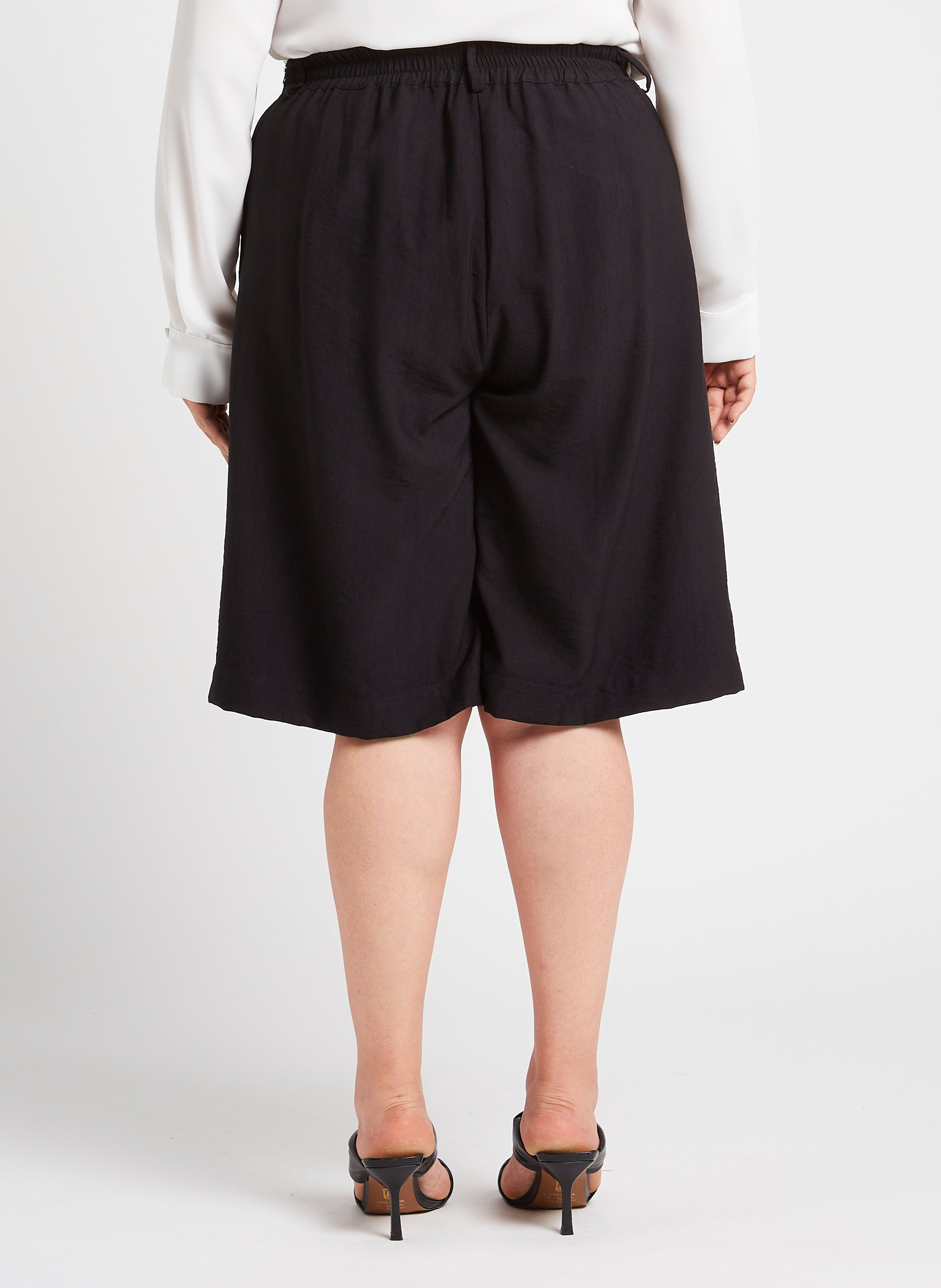 Rechte bermuda MAT FASHION Zwart