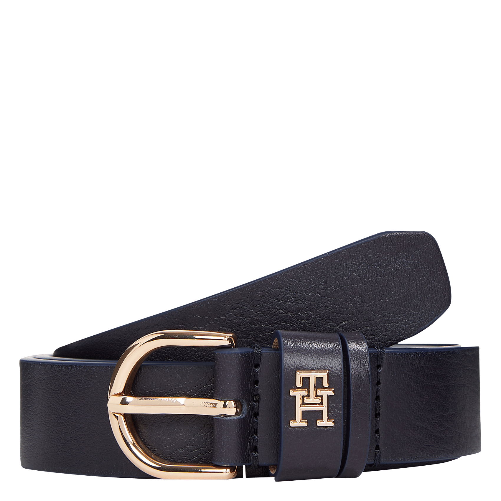 Ceinture en cuir TOMMY HILFIGER Bleu