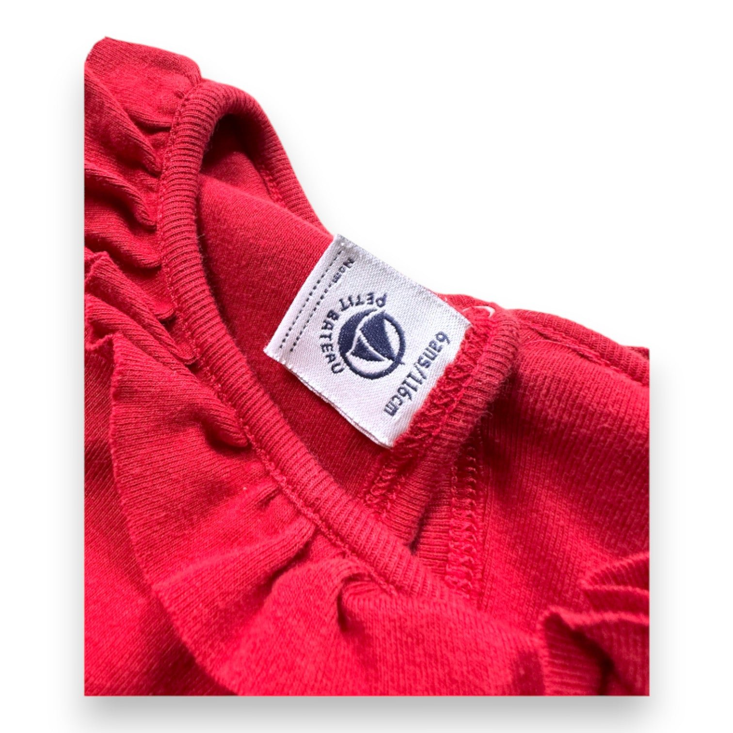 Red Children's Blouse - 6 years PETIT BATEAU - Seconde Main Red