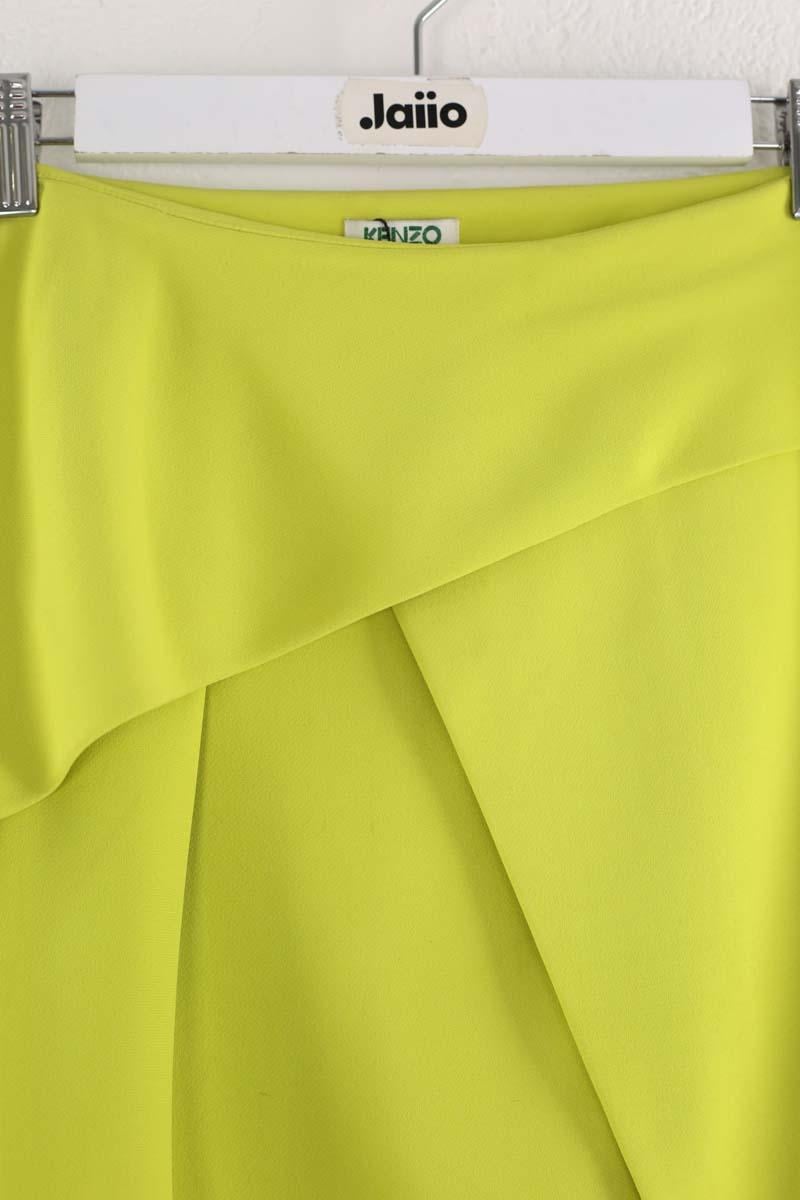 Green mini skirt KENZO - SECONDE MAIN Green