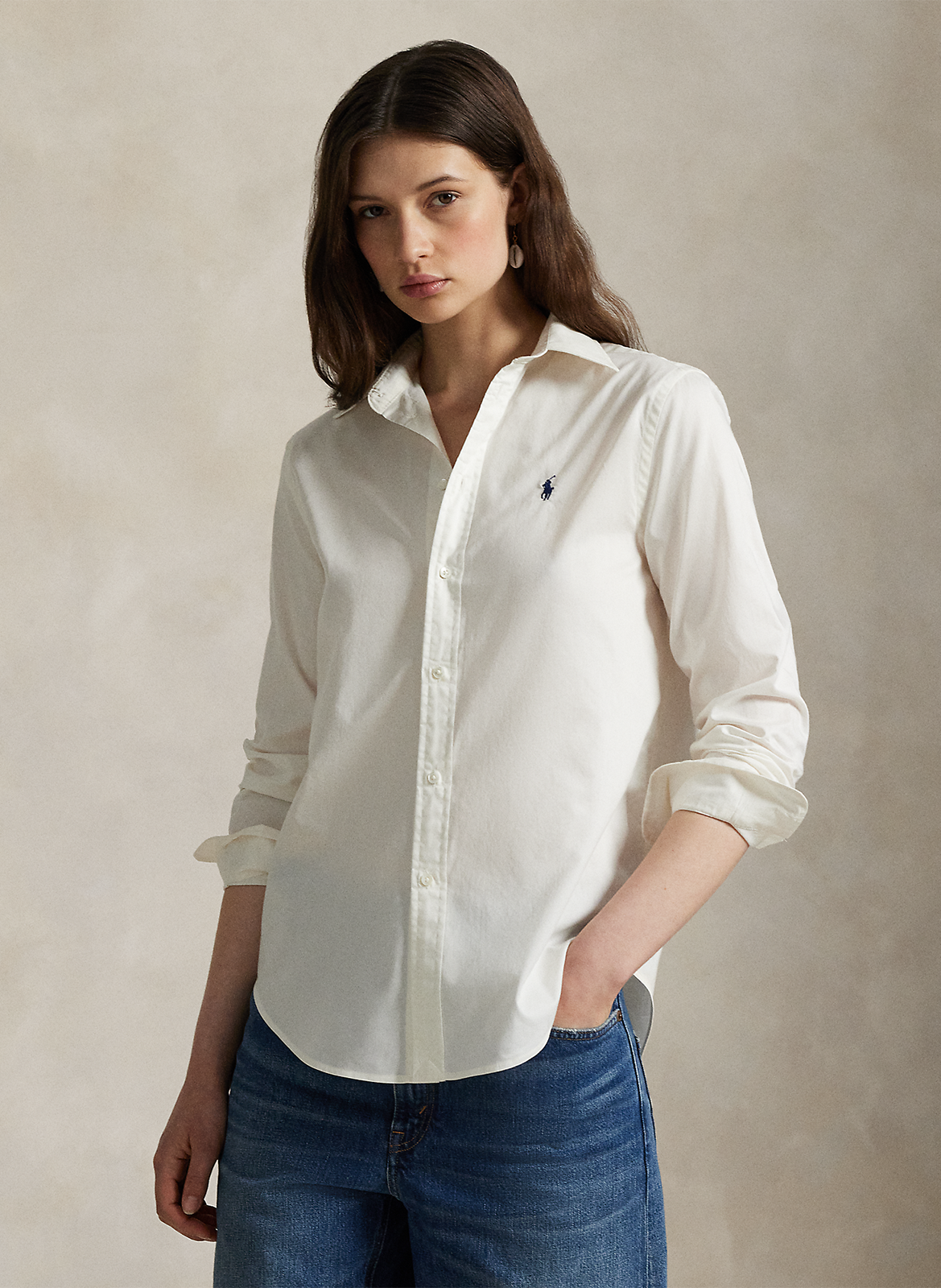 Chemise col classique en coton POLO RALPH LAUREN